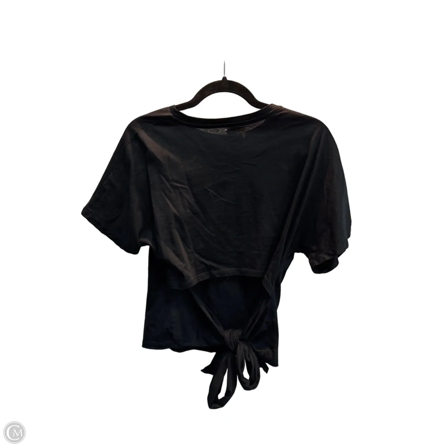 Top Short Sleeve By A New Day In Black, Size: S