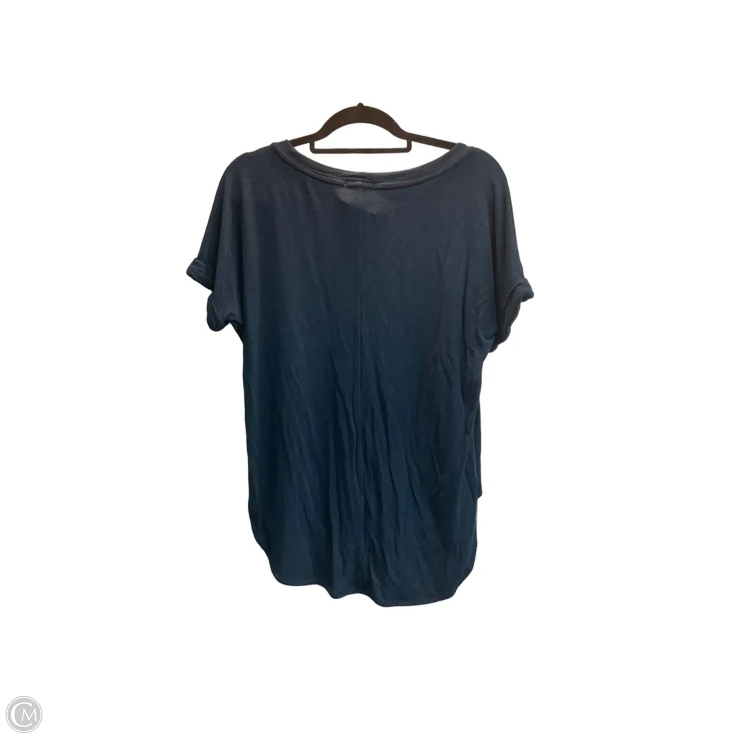 Top Short Sleeve By Matty M In Blue, Size: M