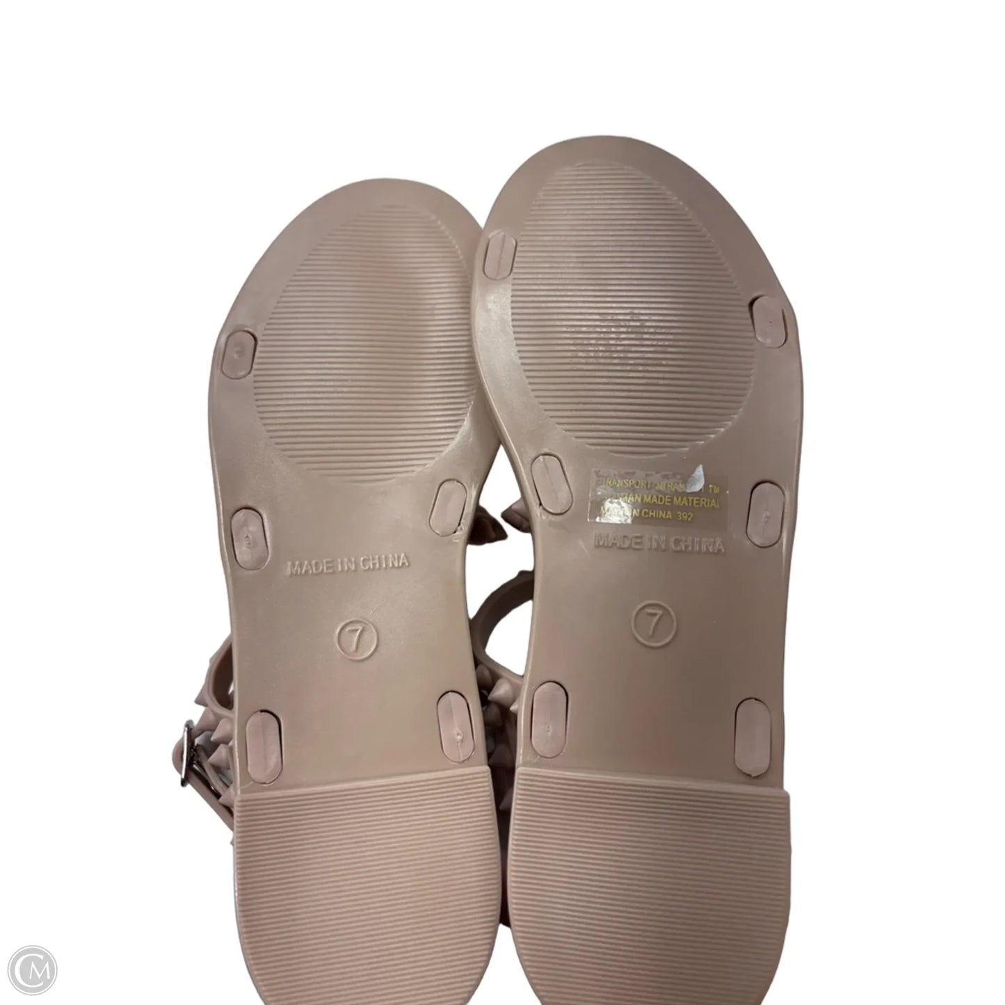 Sandals Flats By Steve Madden In Pink, Size: 7