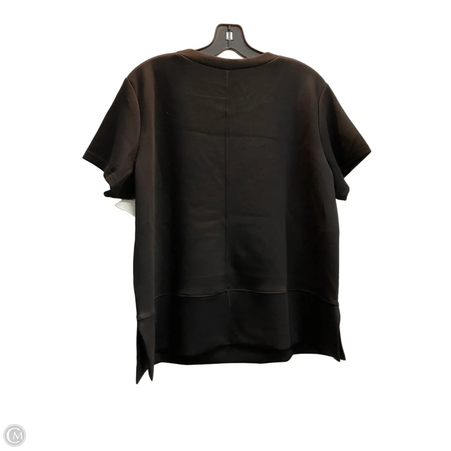 Top Short Sleeve Basic By Clothes Mentor In Black, Size: Xl