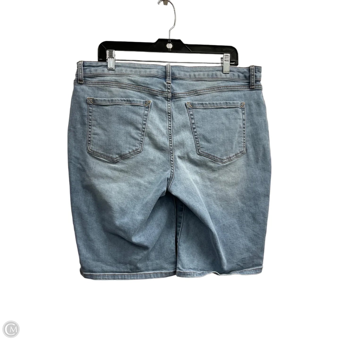 Shorts By Ana In Blue Denim, Size: 16