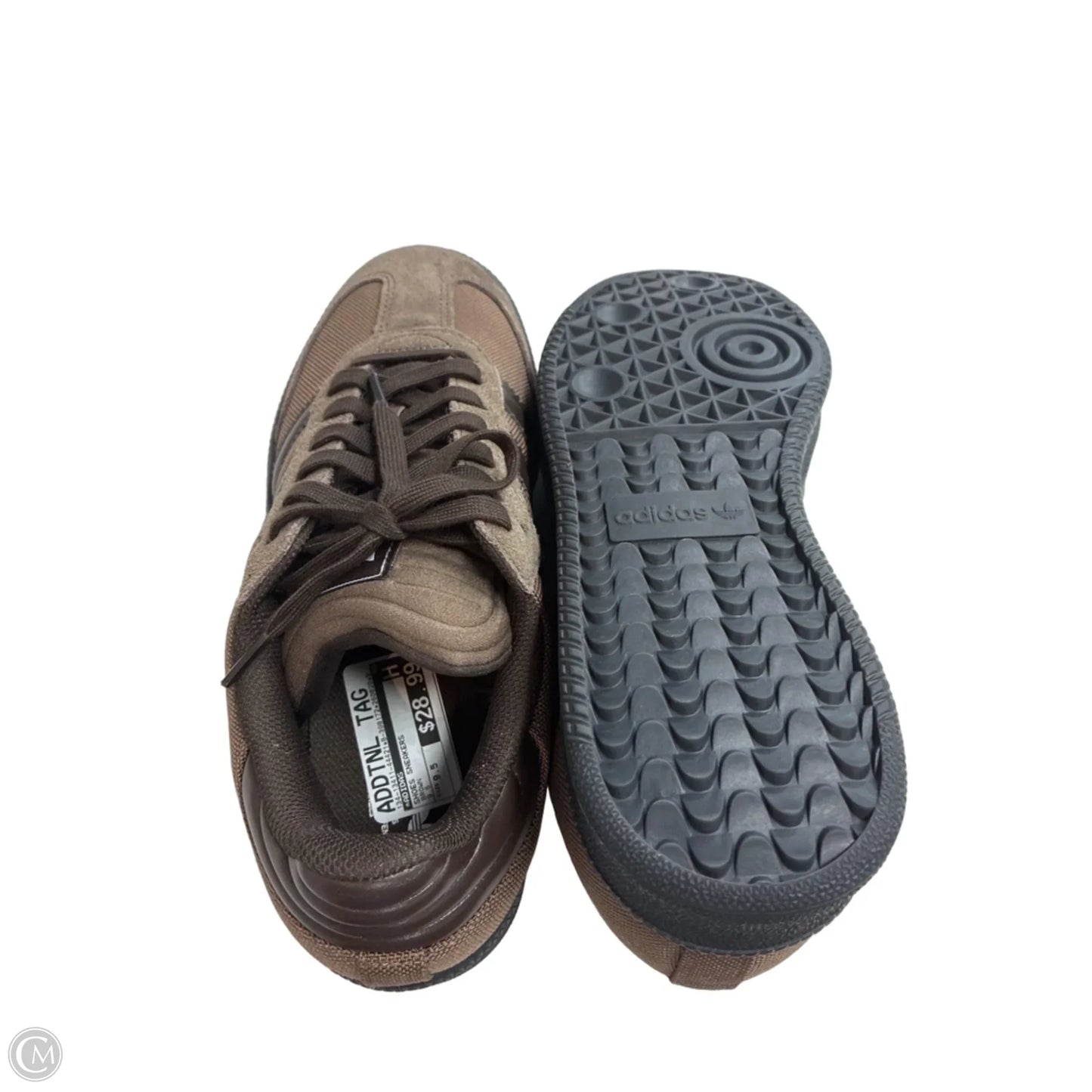 Shoes Sneakers By Adidas In Brown, Size: 9.5