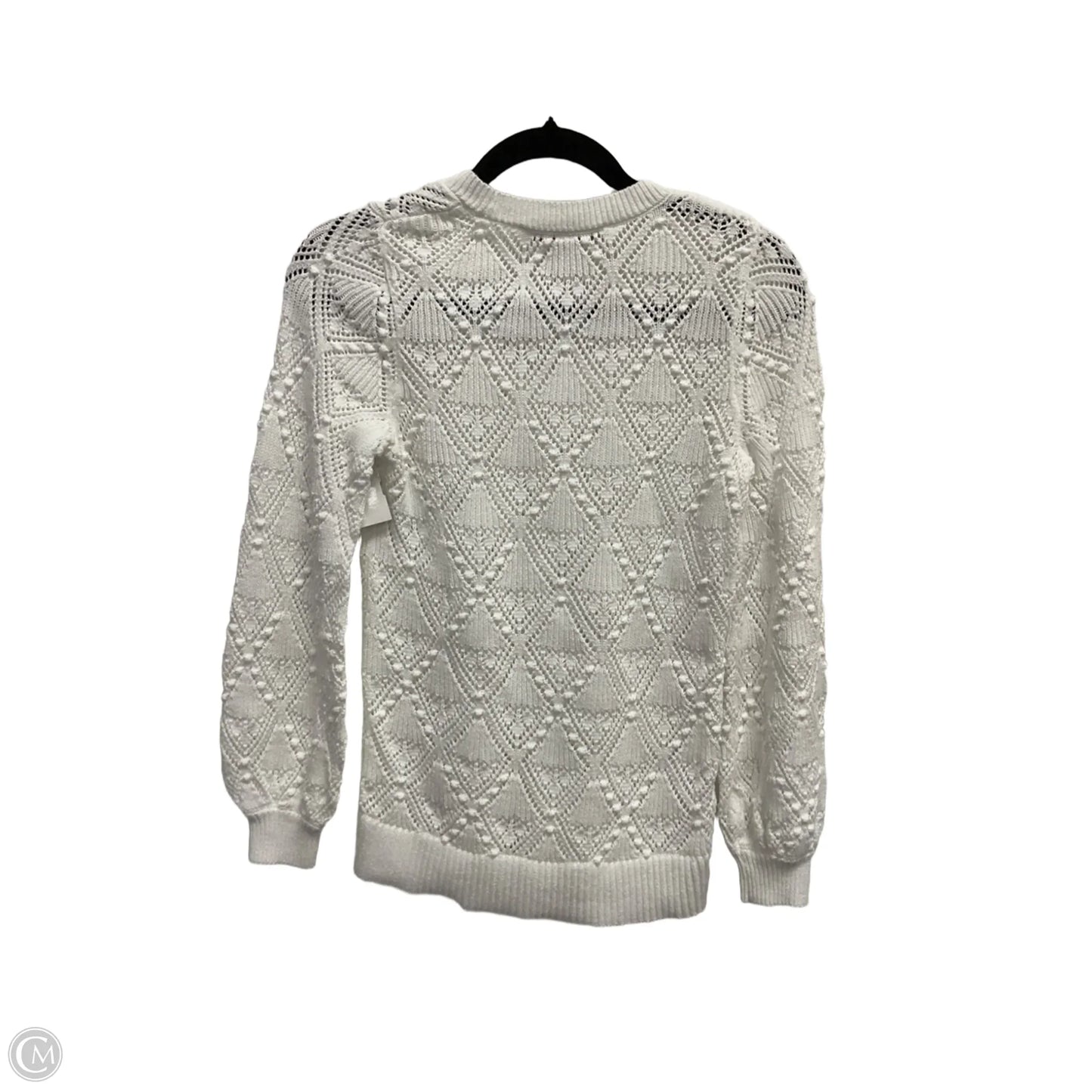 Sweater By Loft In White, Size: Xs