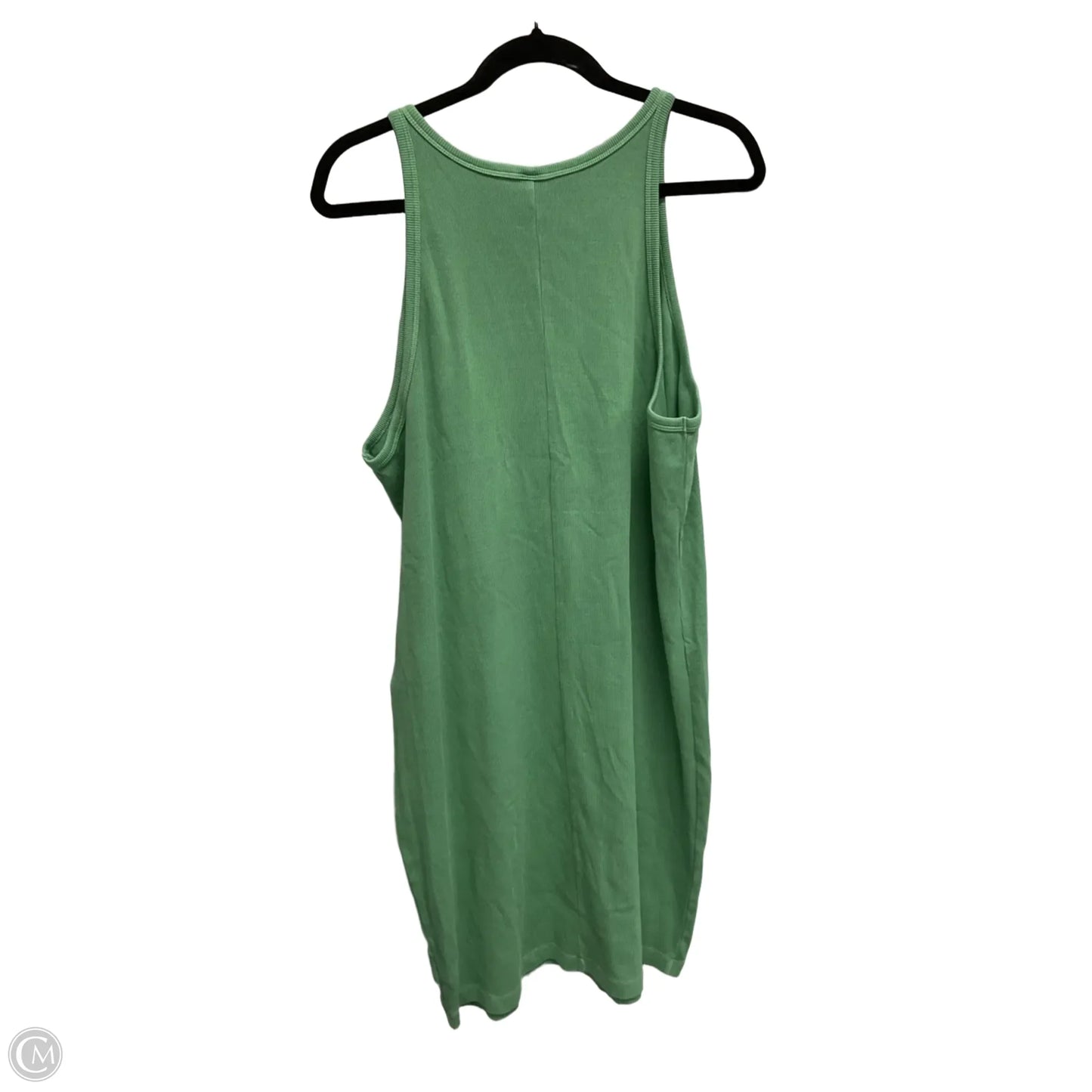 Dress Casual Midi By Old Navy In Green, Size: 3x