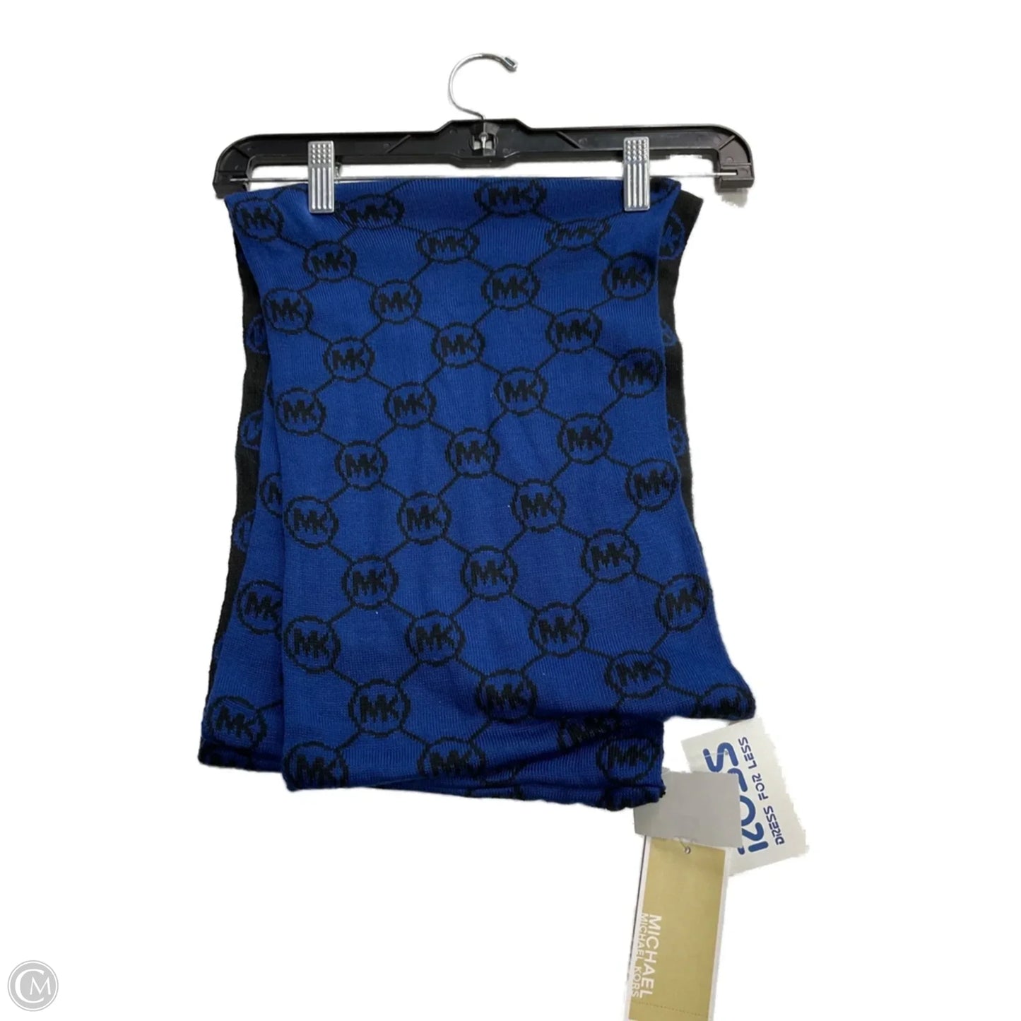 Scarf Winter By Michael By Michael Kors In Black & Blue