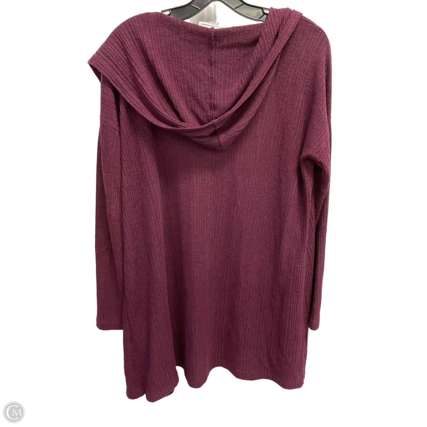 Cardigan By American Eagle In Maroon, Size: M