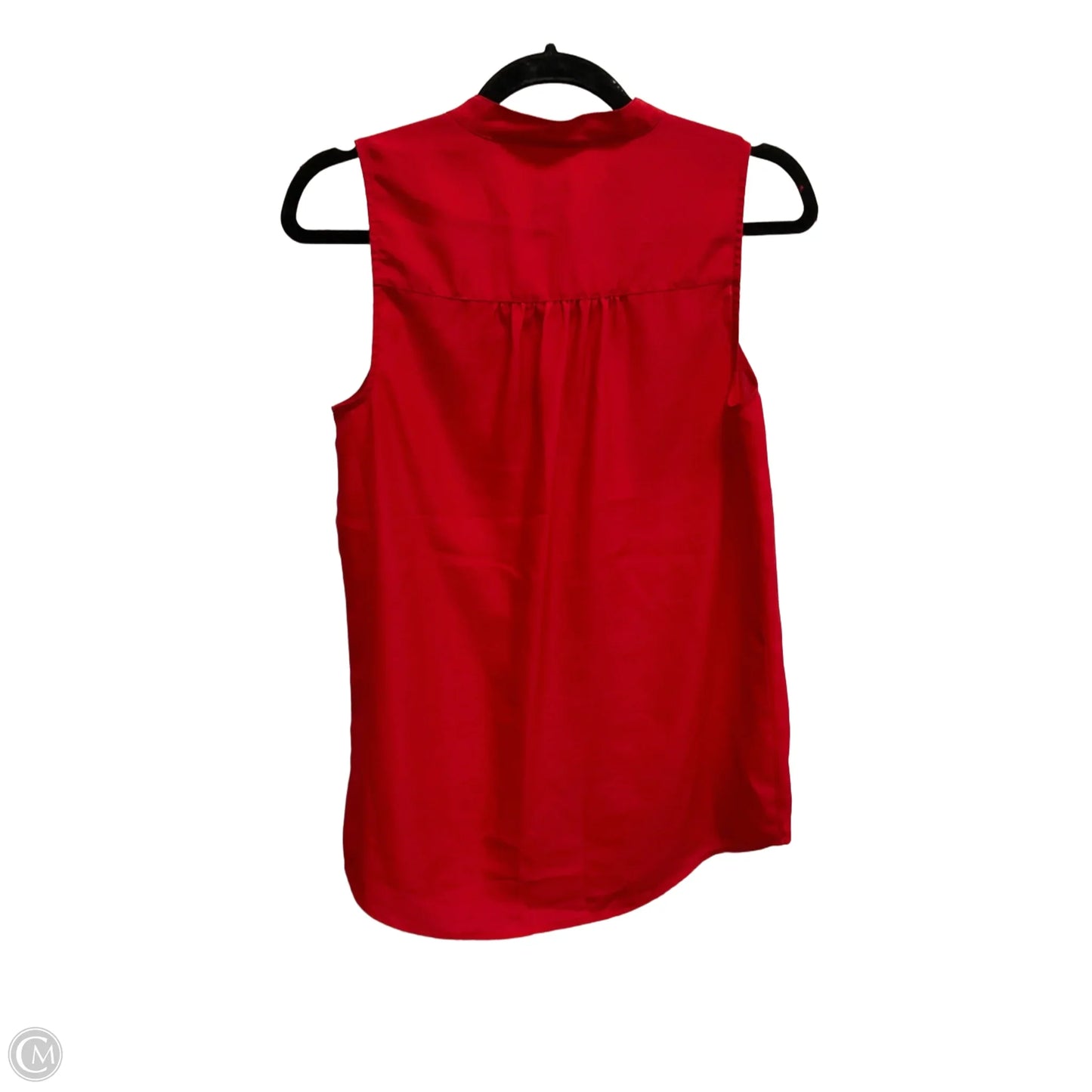 Top Sleeveless By J. Crew In Red, Size: S