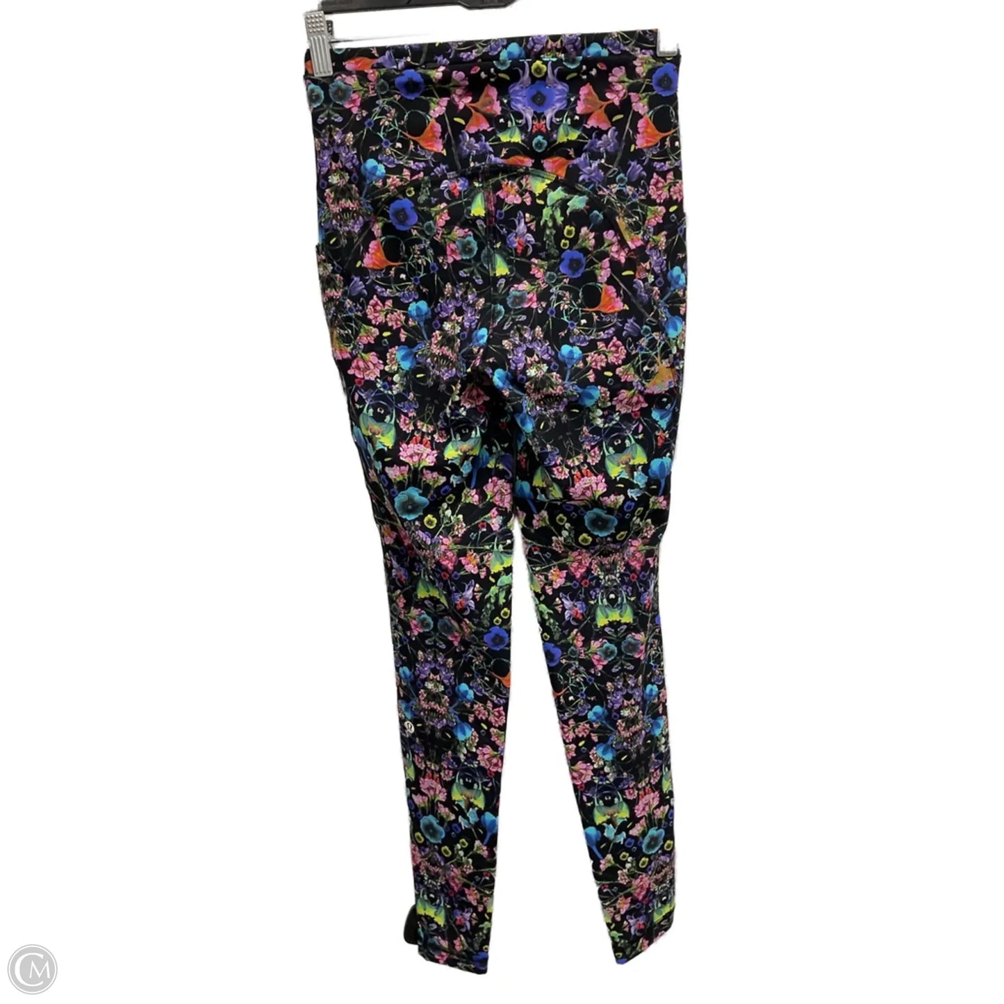 Athletic Leggings By Lululemon In Floral Print, Size: S