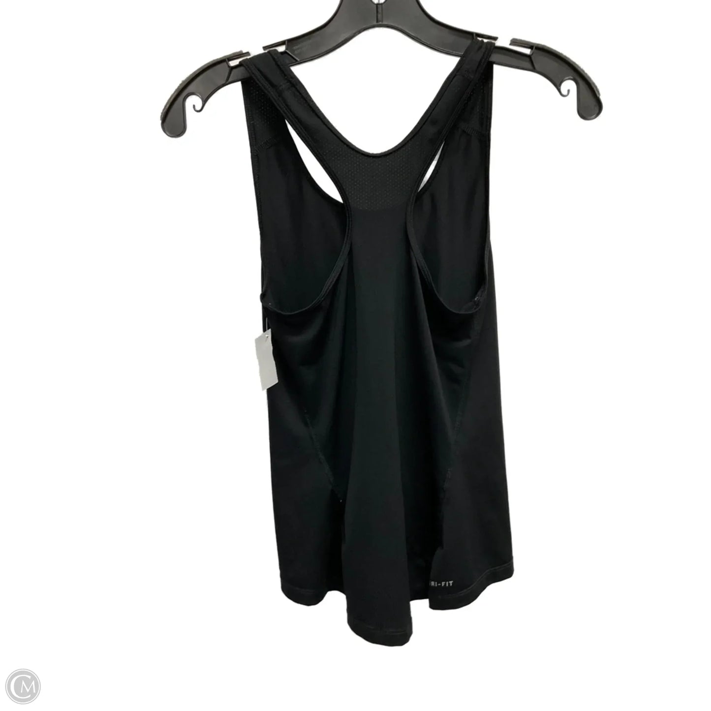 Athletic Tank Top By Nike Apparel In Black, Size: Xs