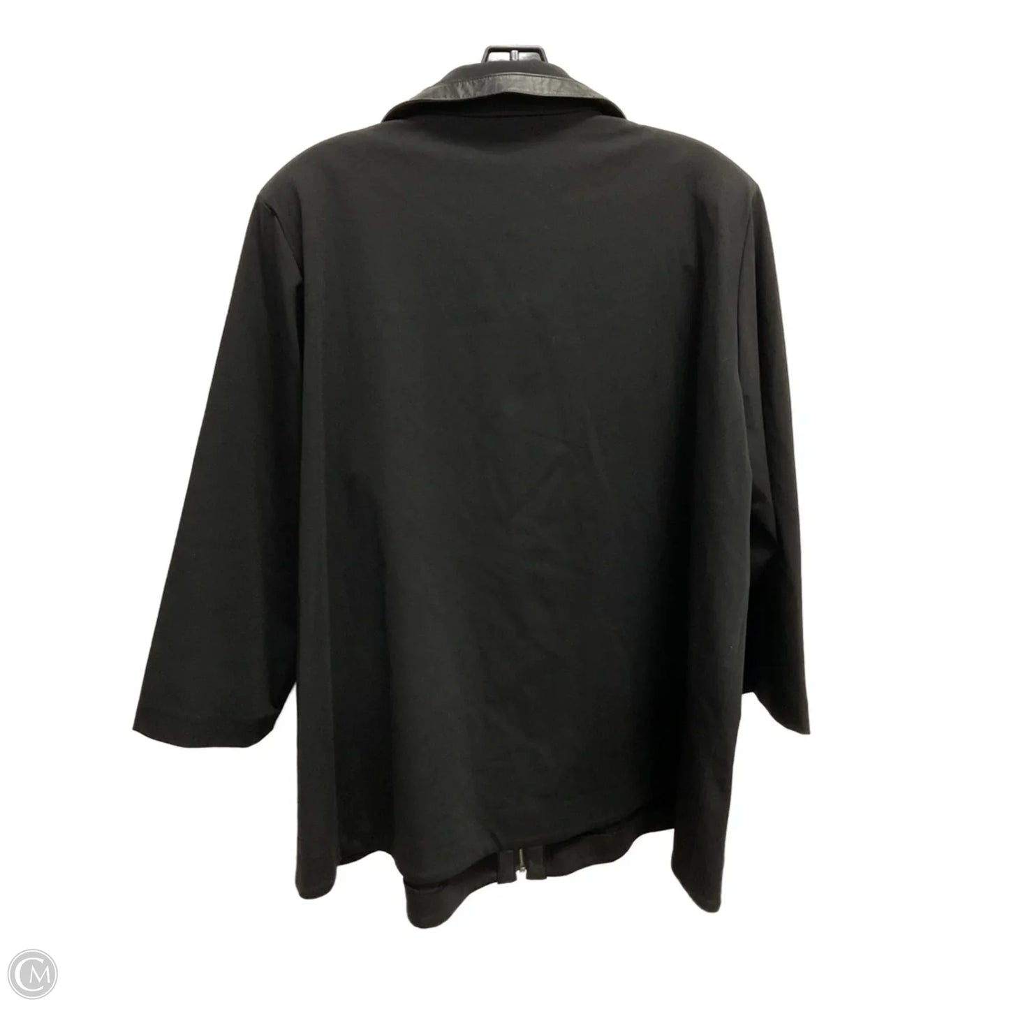 Jacket Other By Ming Wang In Black, Size: Xl