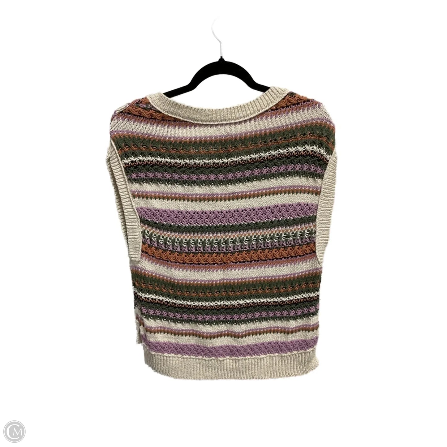 Vest Sweater By American Eagle In Multi-colored, Size: Xs