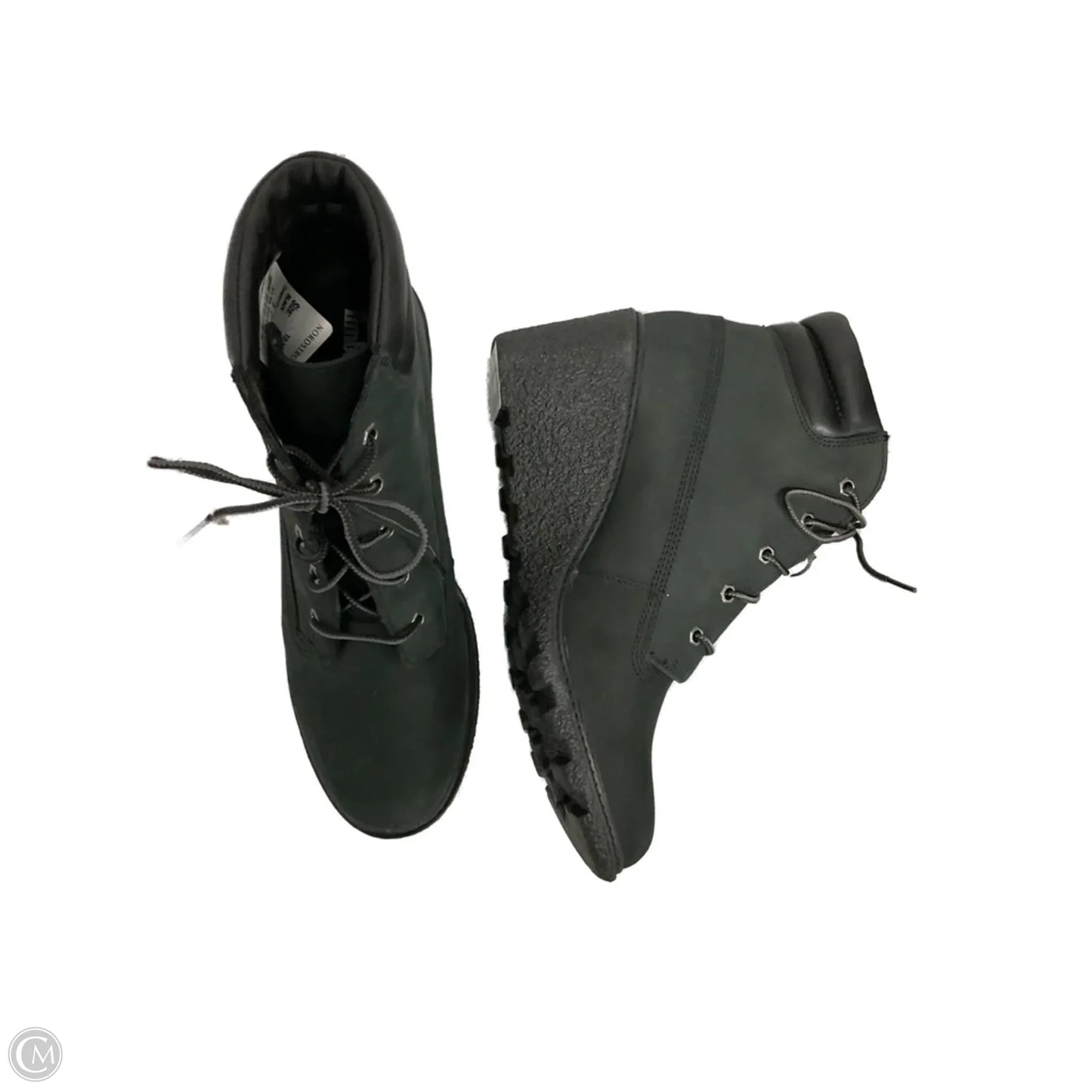 Boots Ankle Heels By Timberland In Black, Size: 11
