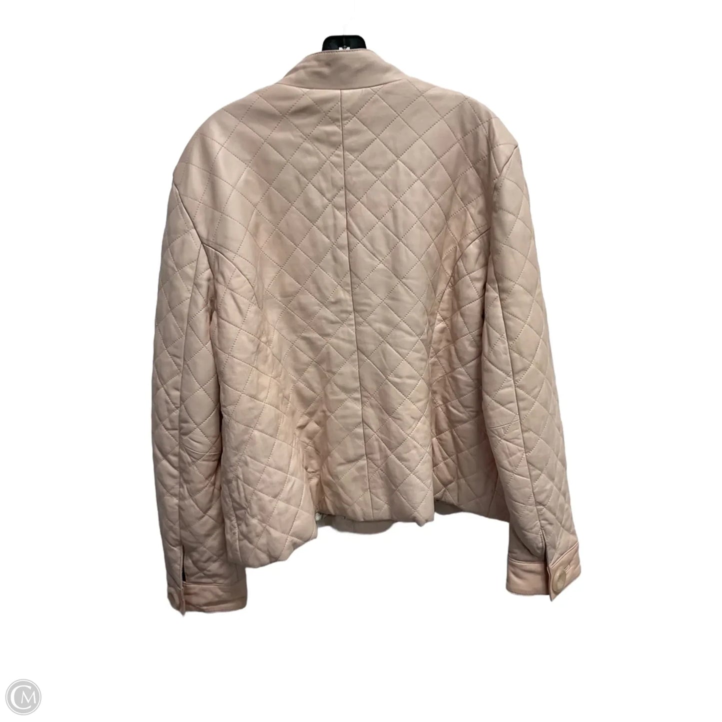 Jacket Leather By Wilsons Leather In Pink, Size: Xxl