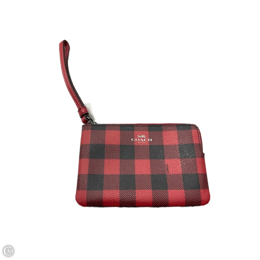 Wristlet Designer By Coach, Size: Medium