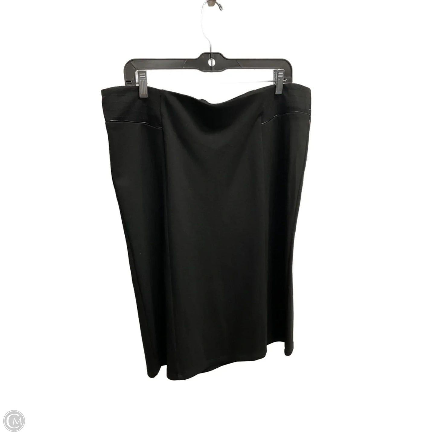 Skirt Midi By 89th And Madison In Black, Size: Xl