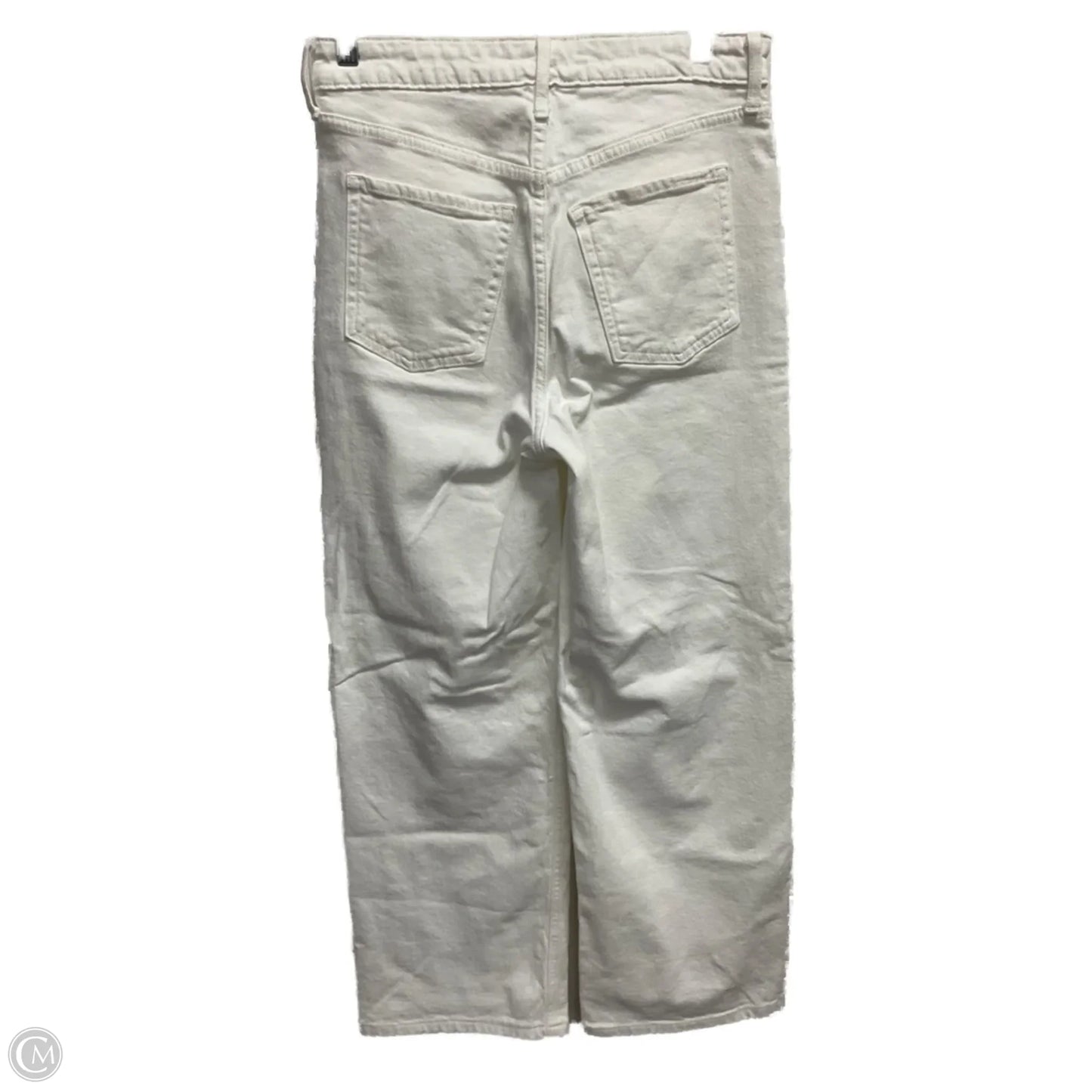 Jeans Wide Leg By Old Navy In White, Size: 4l