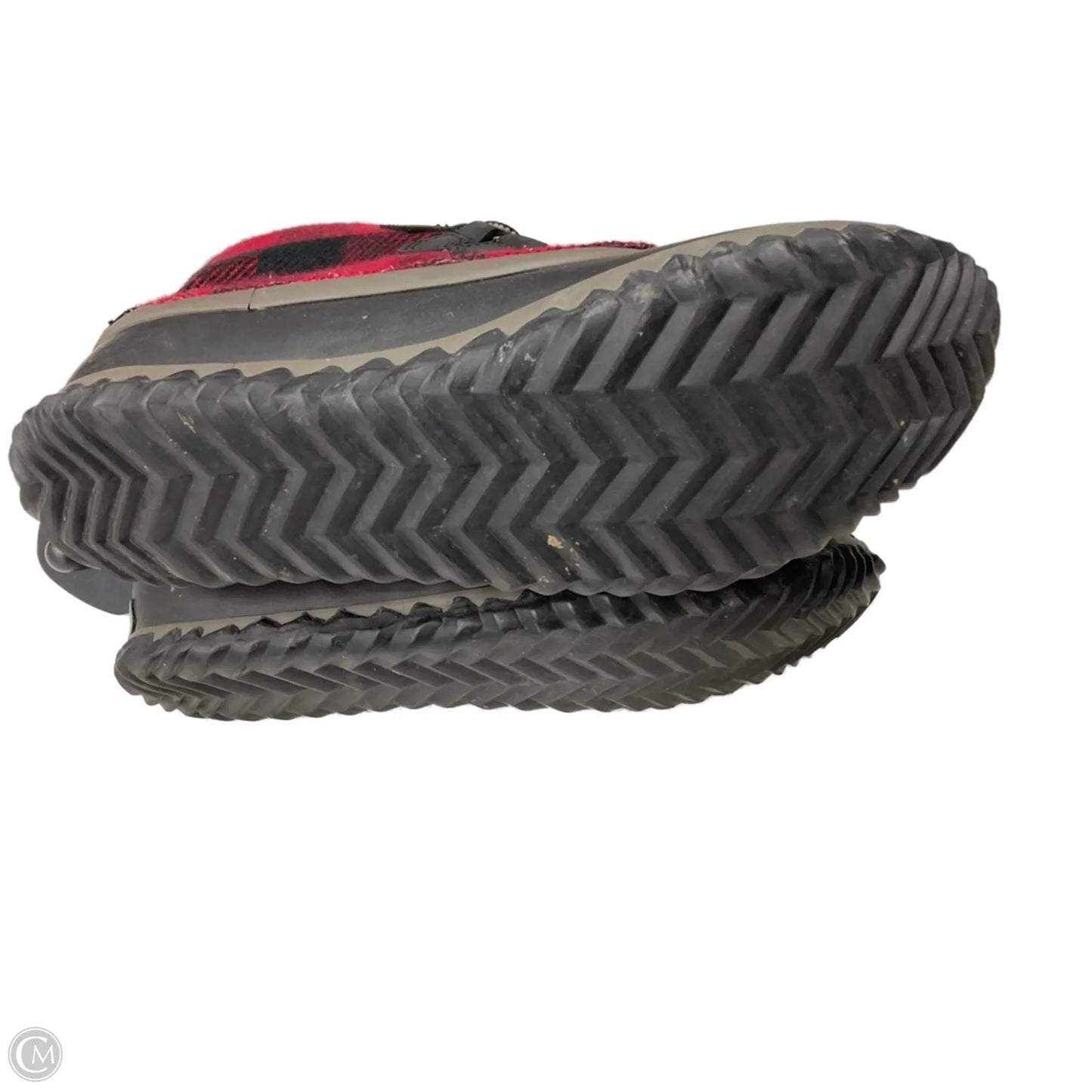 Boots Snow By Sorel In Plaid Pattern, Size: 8.5