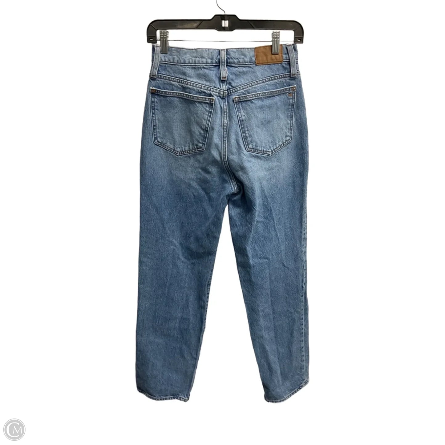 Jeans Straight By Madewell In Blue, Size: 0
