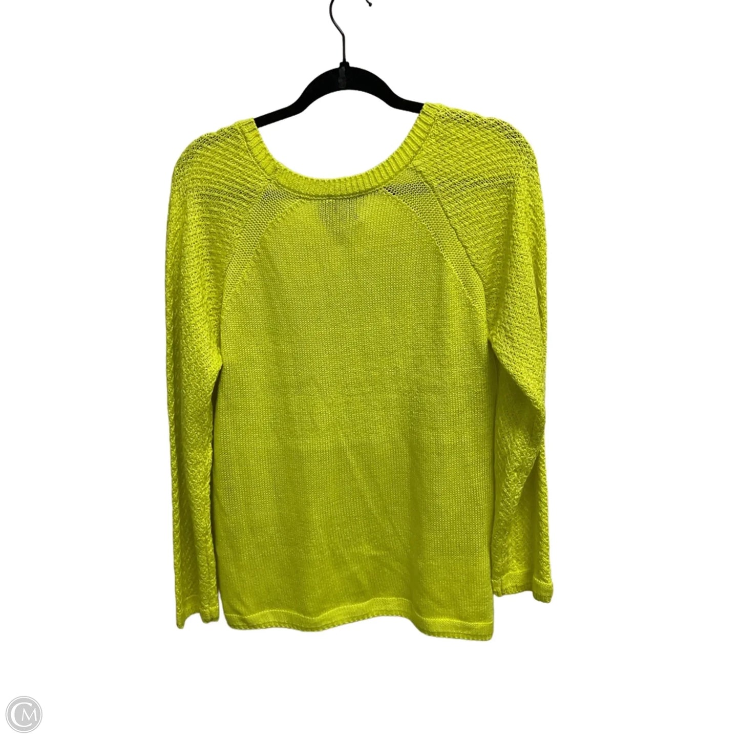 Sweater By Jones New York In Yellow, Size: Xl