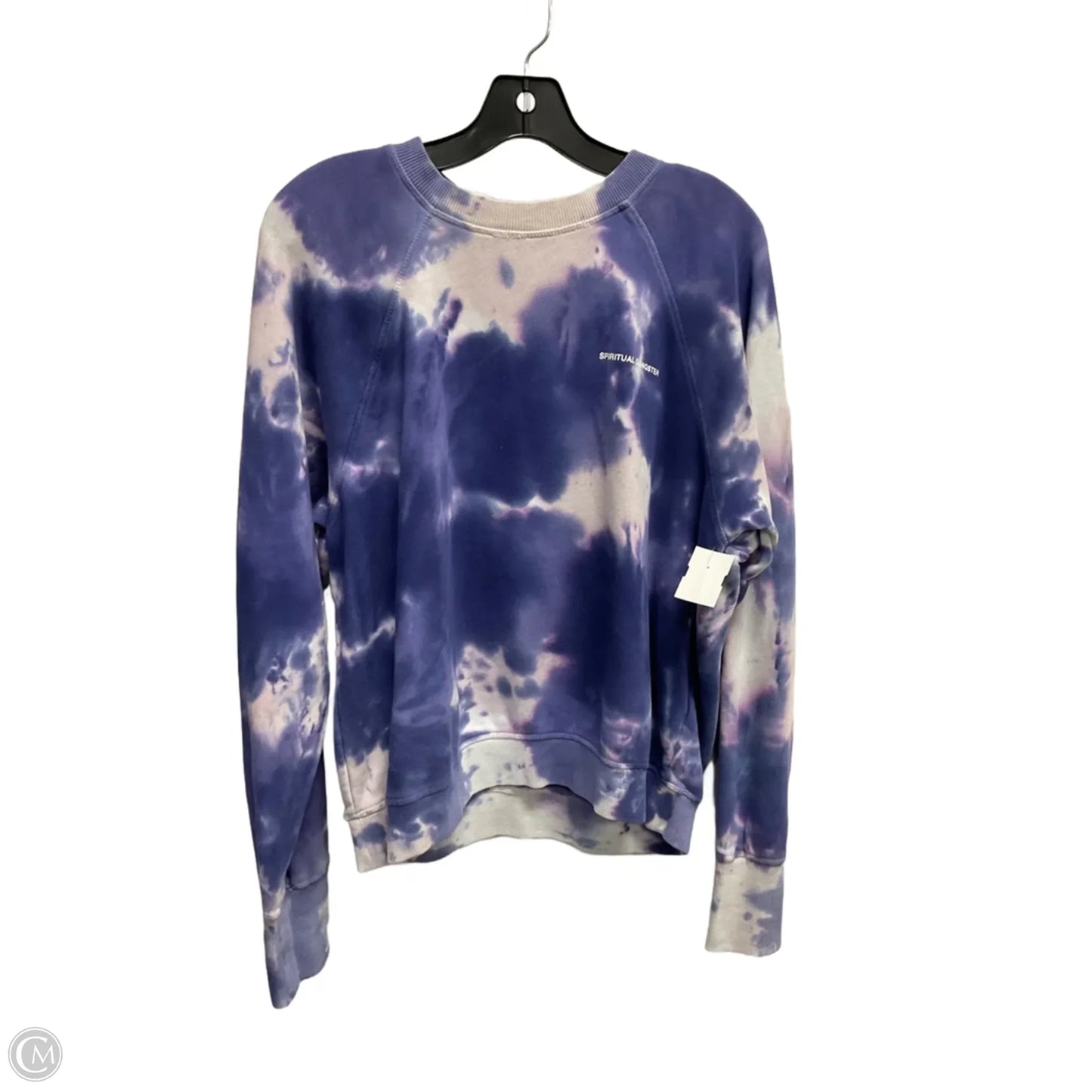 Sweatshirt Crewneck By Spiritual Gangster In Tie Dye Print, Size: M