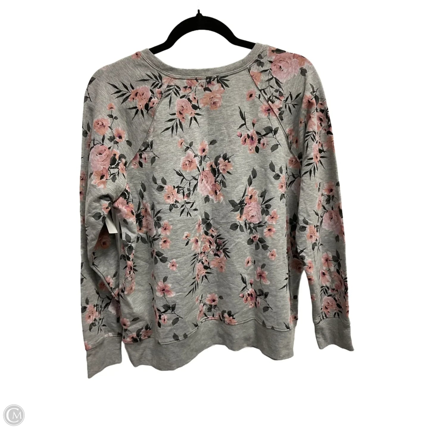 Sweatshirt Crewneck By Torrid In Floral Print, Size: L