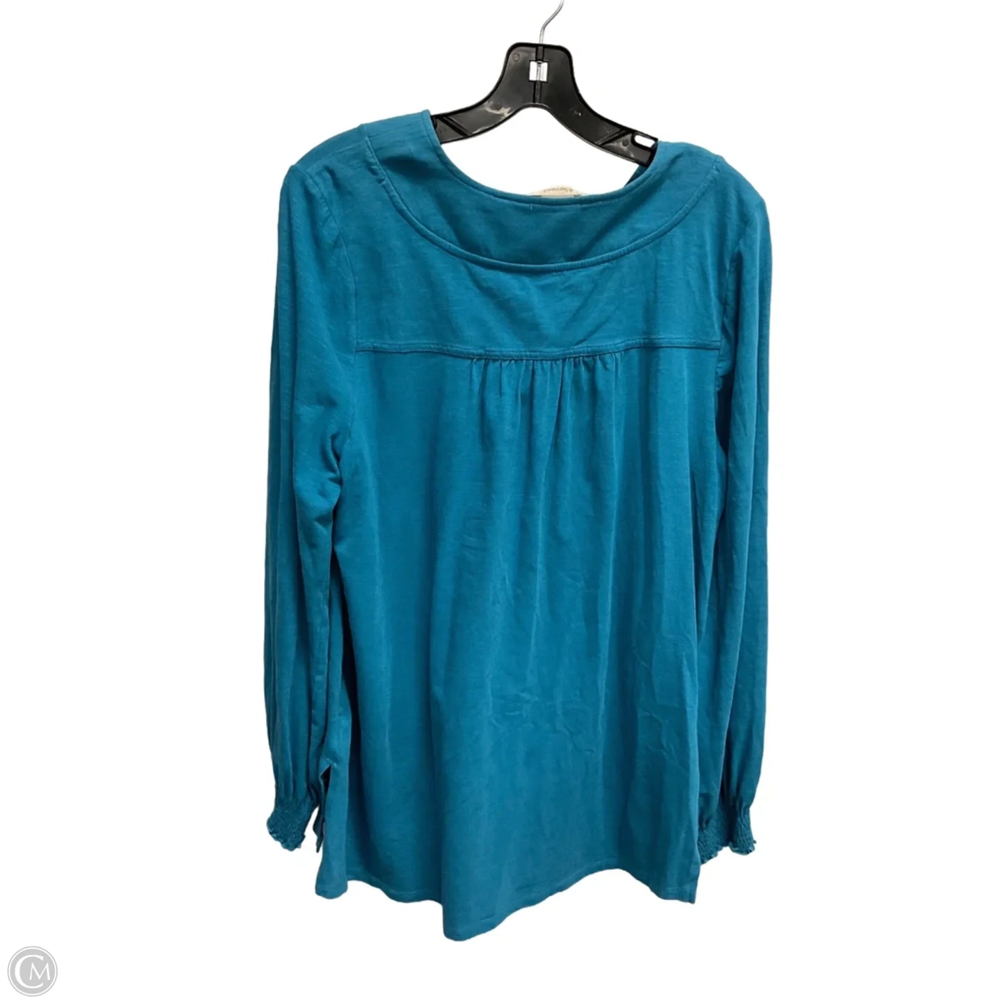 Top Long Sleeve By Soft Surroundings In Blue, Size: M