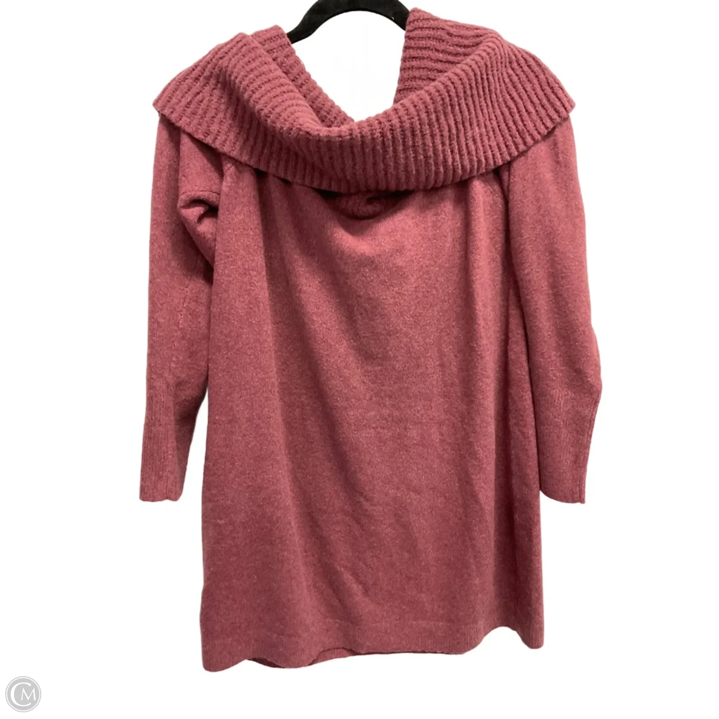 Sweater By Express In Maroon, Size: L