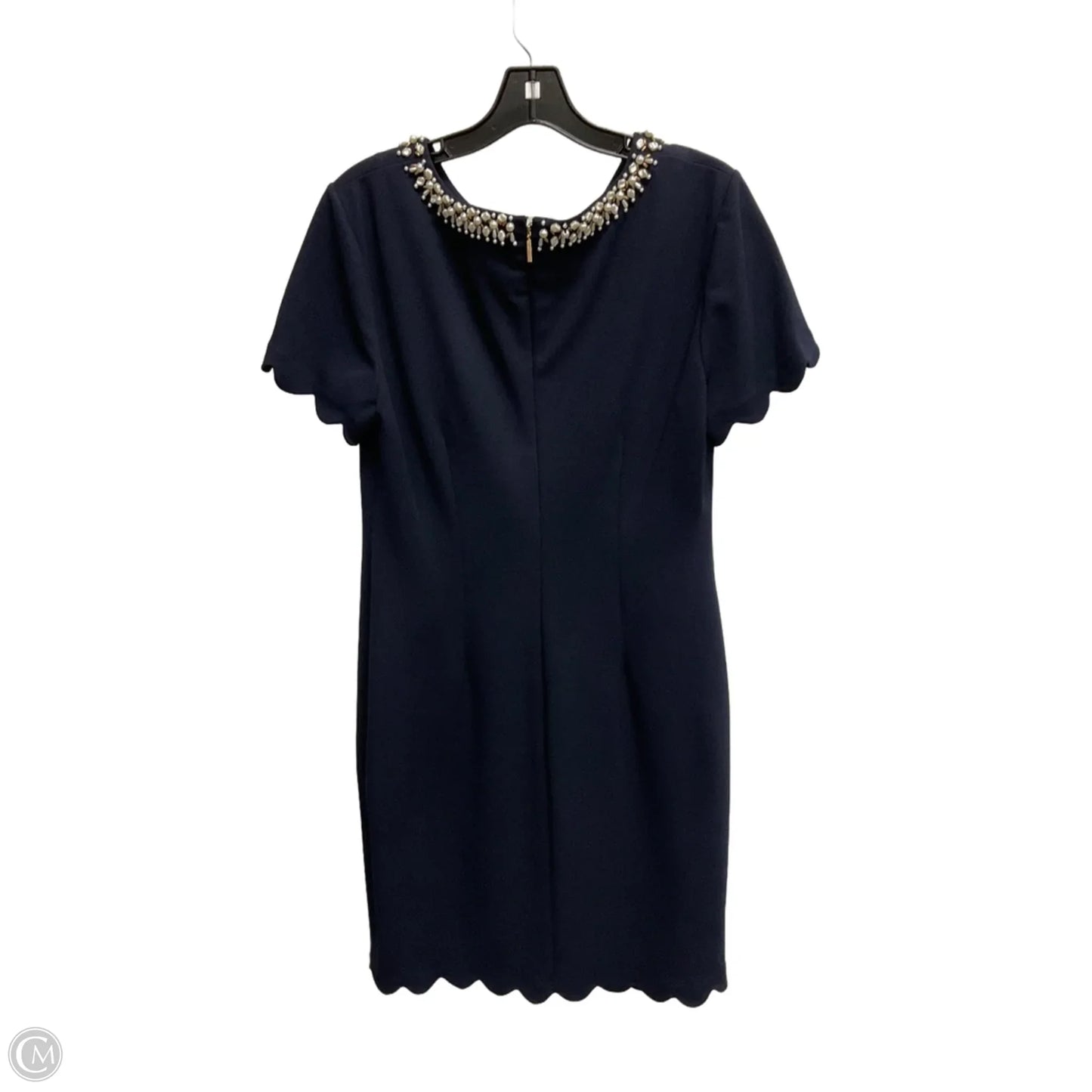 Dress Designer By Karl Lagerfeld In Navy, Size: L