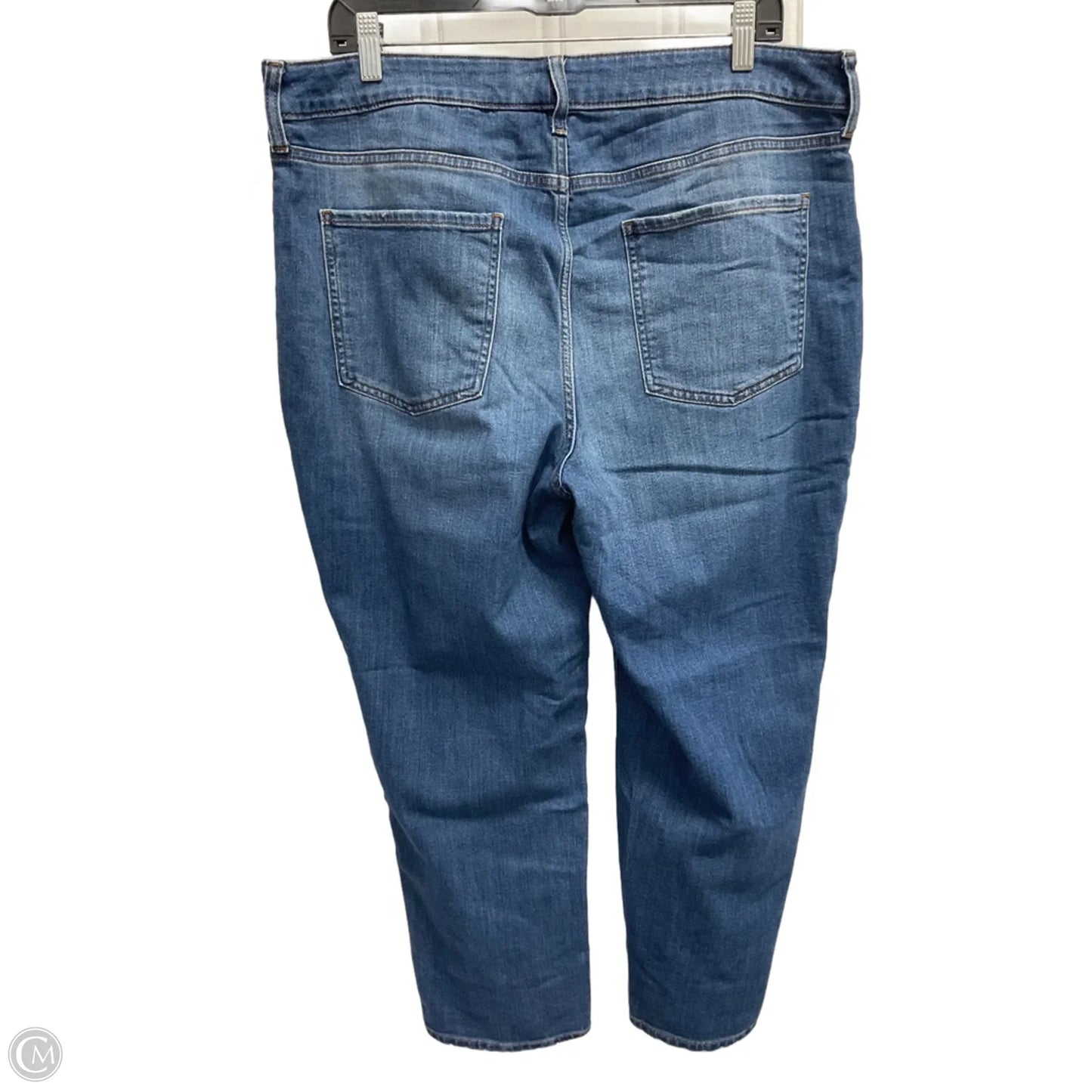 Jeans Boyfriend By Chicos In Blue, Size: 14