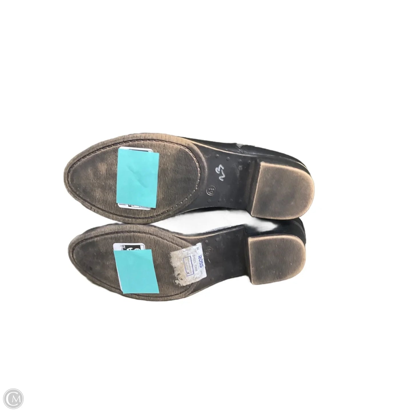 Boots Ankle Heels By Diba In Black, Size: 6.5