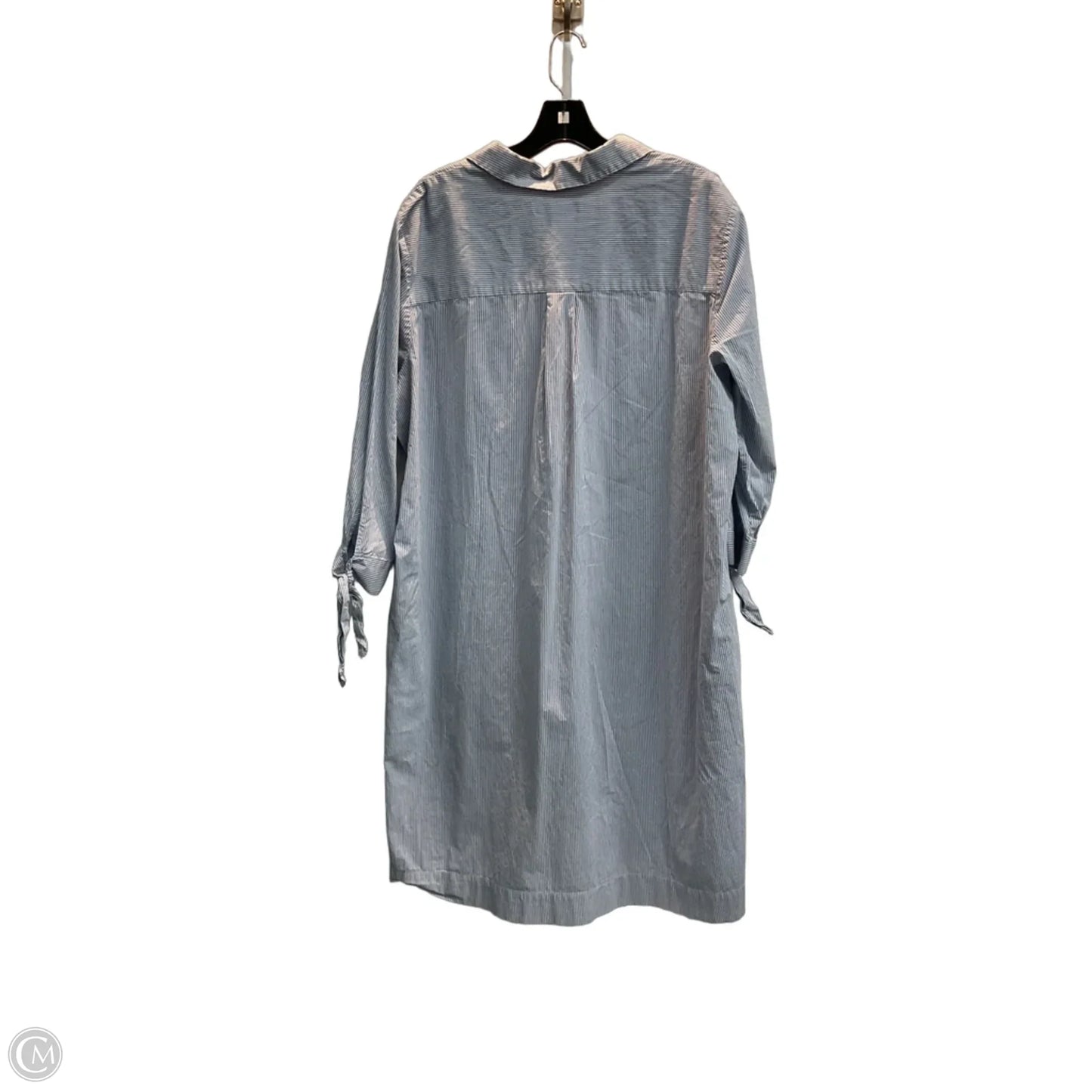 Dress Designer By Lafayette 148 In Striped Pattern, Size: L