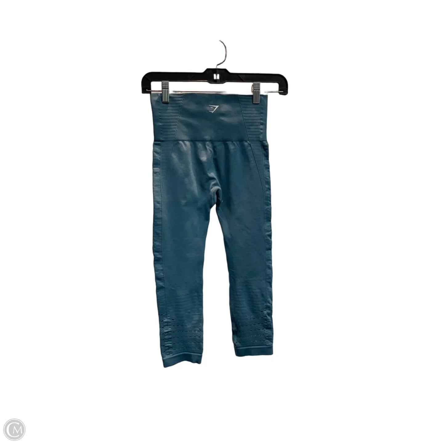 Athletic Leggings By Gym Shark In Blue, Size: Xs
