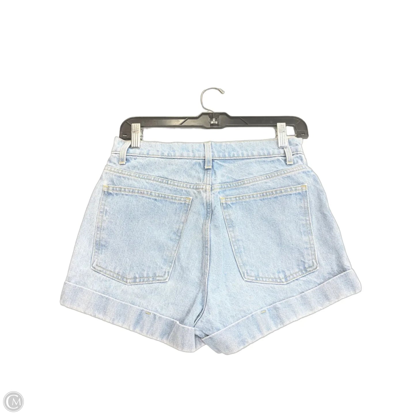 Shorts By American Apparel In Blue Denim, Size: 8