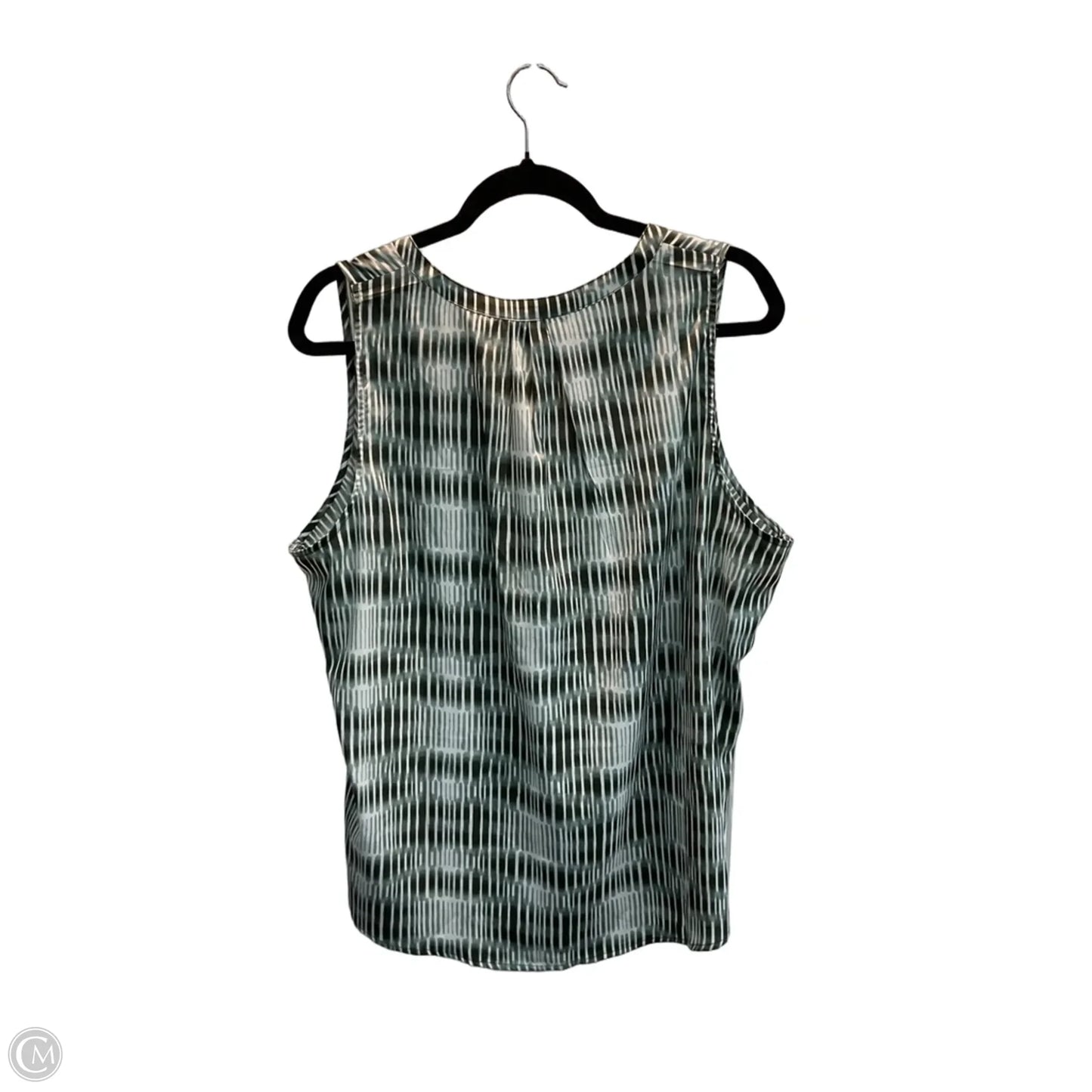 Top Sleeveless By Banana Republic In Grey, Size: Xl