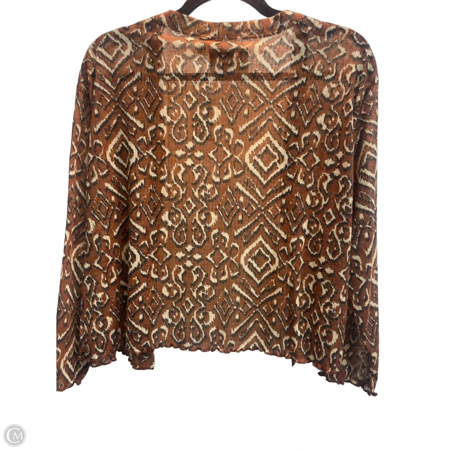 Bolero By Cato In Brown, Size: Xl