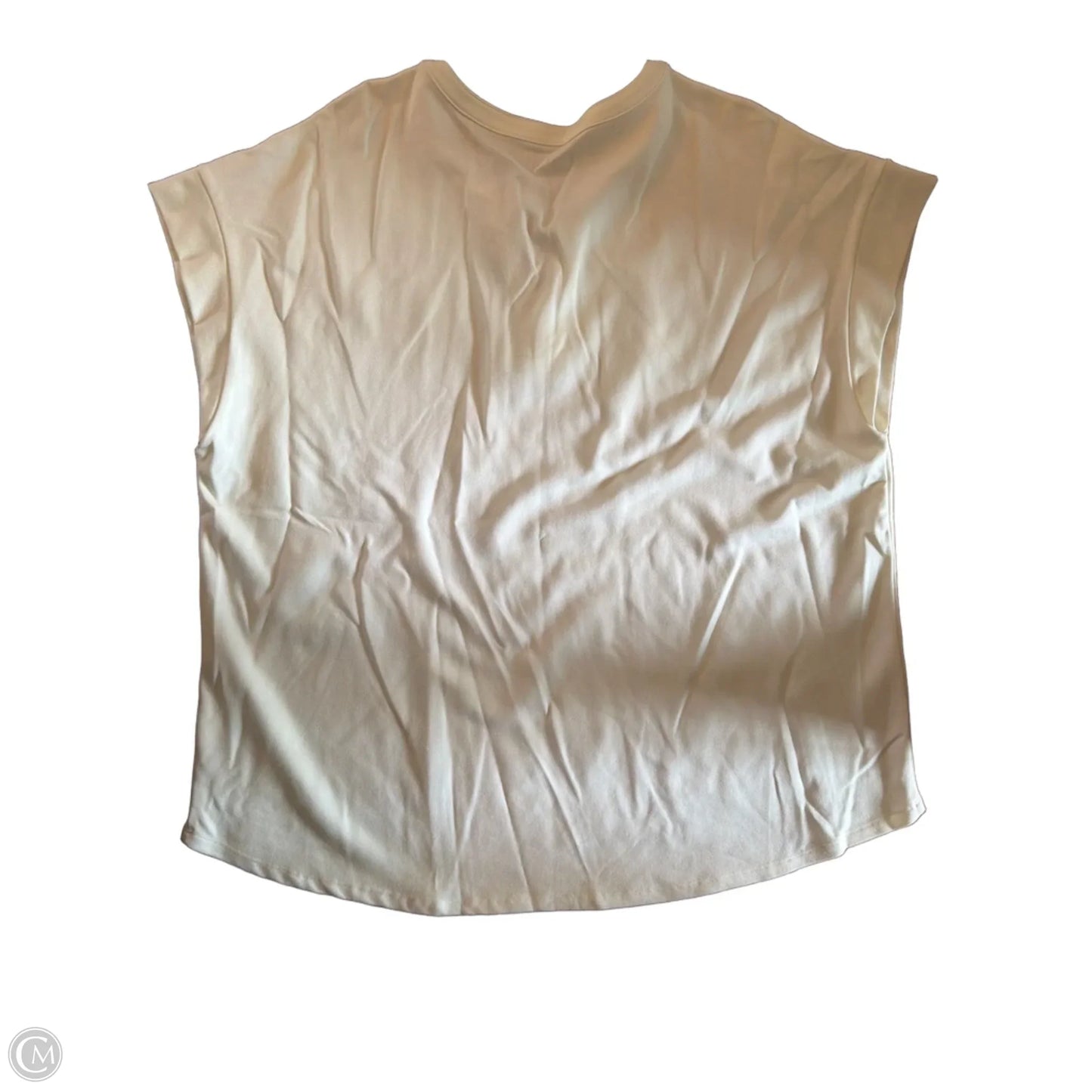 Top Short Sleeve By Jones New York In Cream, Size: 2x