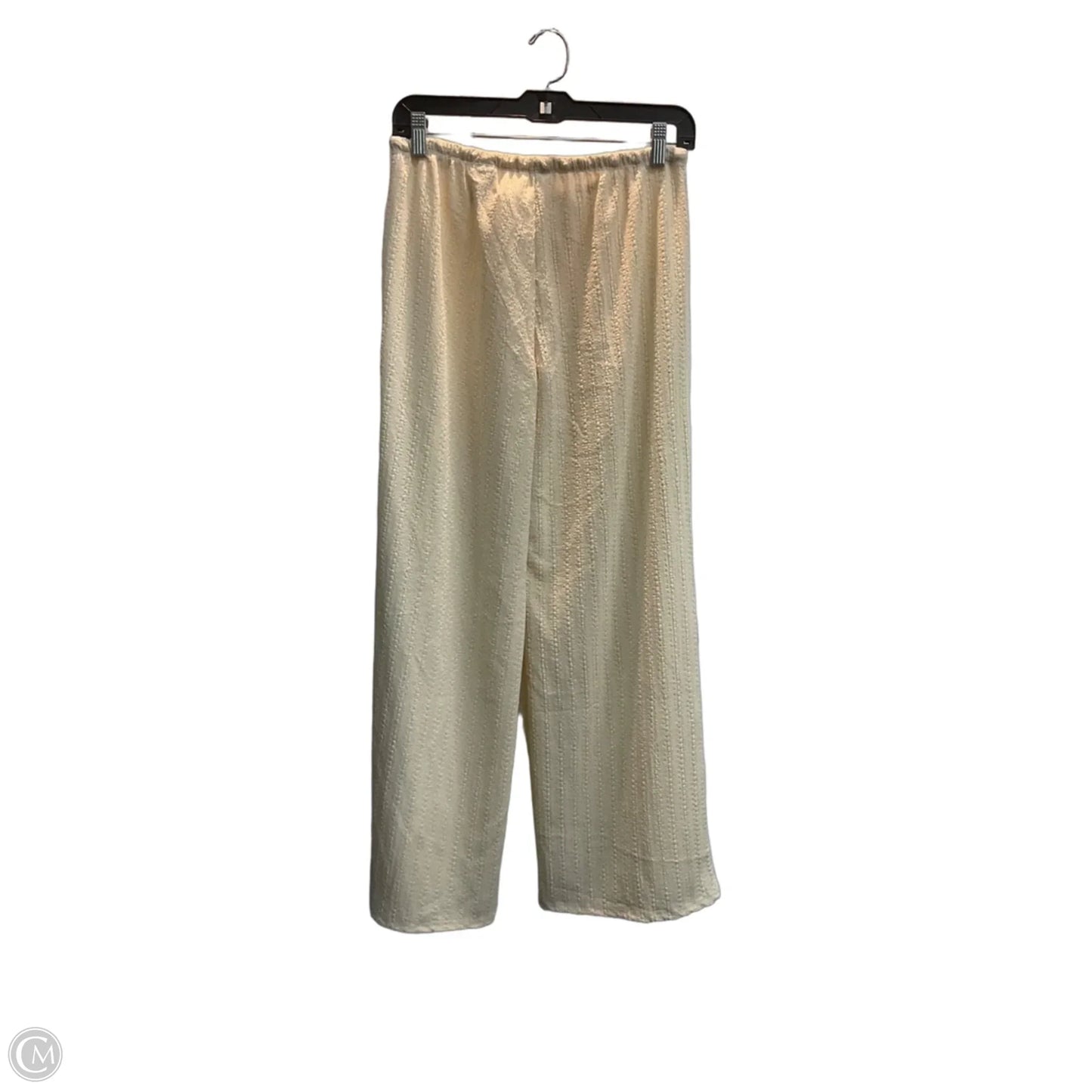Pants Wide Leg By Divided In Cream, Size: S