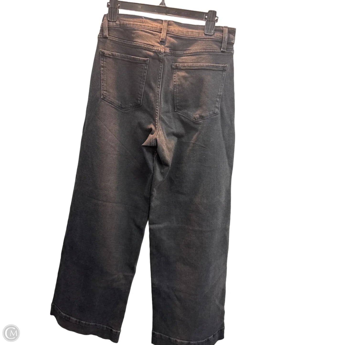 Jeans Wide Leg By Ana In Black, Size: 6