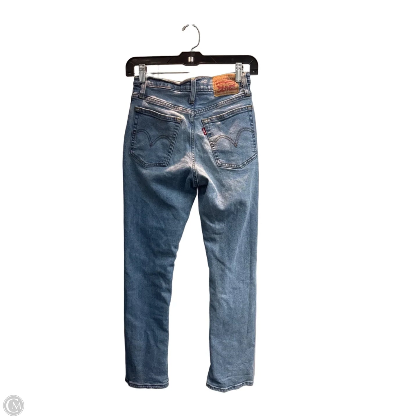 Jeans Straight By Levis In Blue, Size: 0