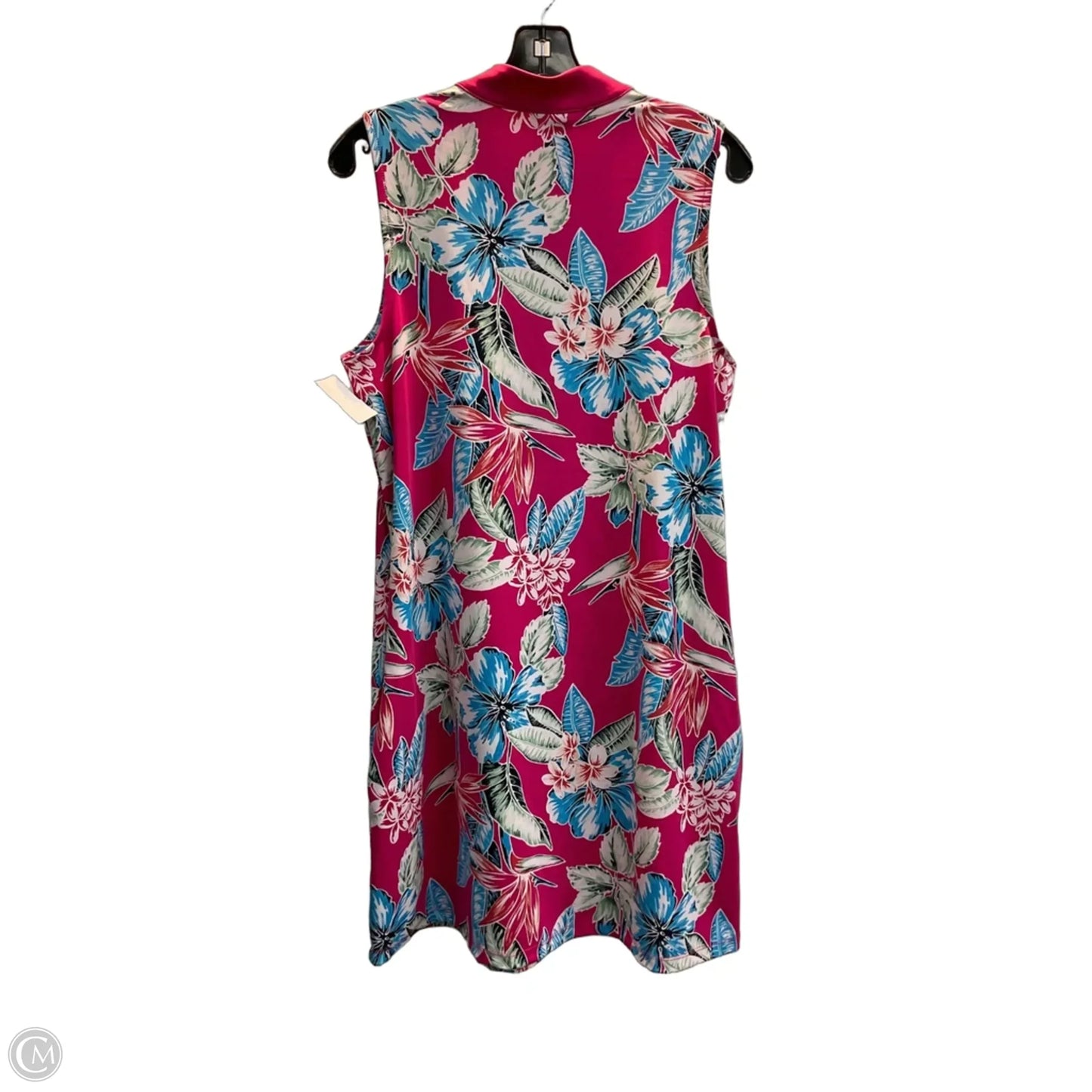 Athletic Dress By Tommy Bahama In Tropical Print, Size: L