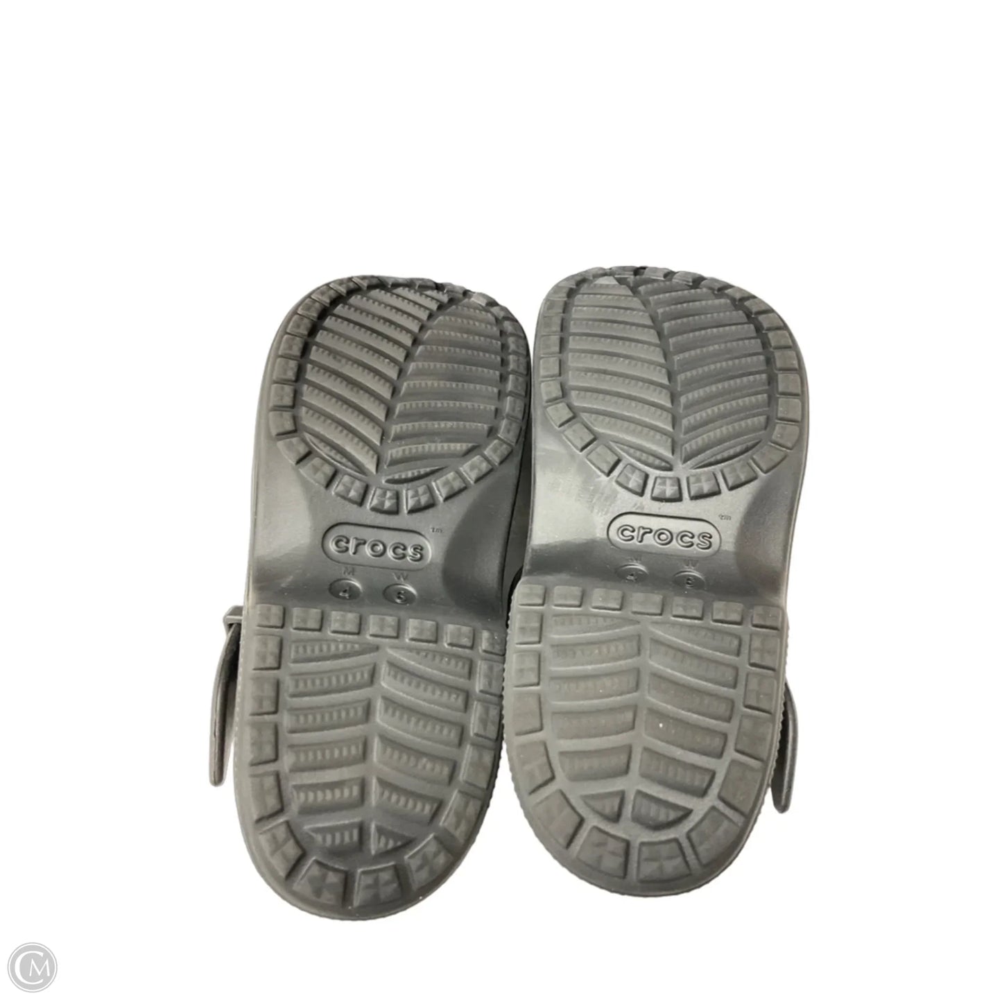 Shoes Flats By Crocs In Black, Size: 6