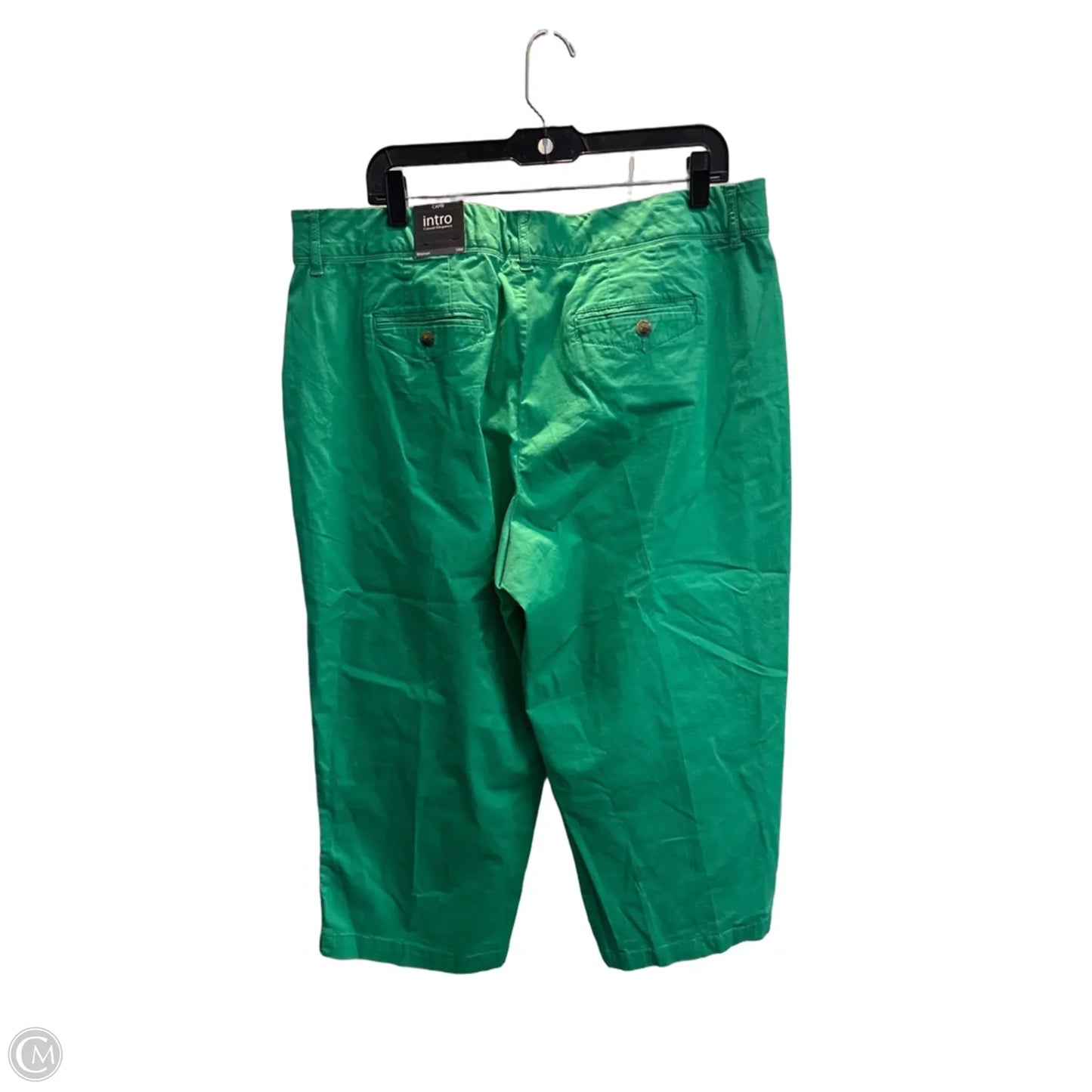 Capris By Intro In Green, Size: 16