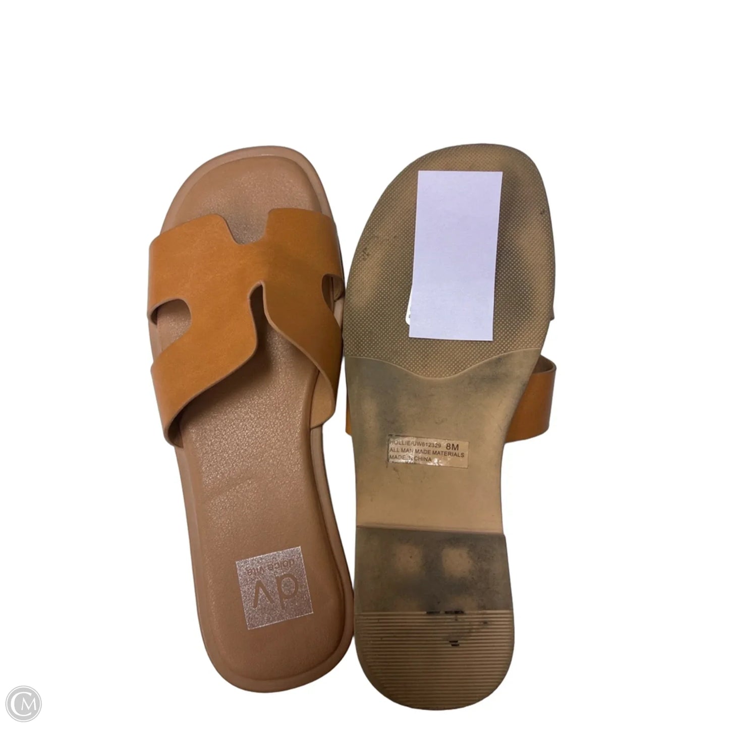 Sandals Flats By Dolce Vita In Tan, Size: 8