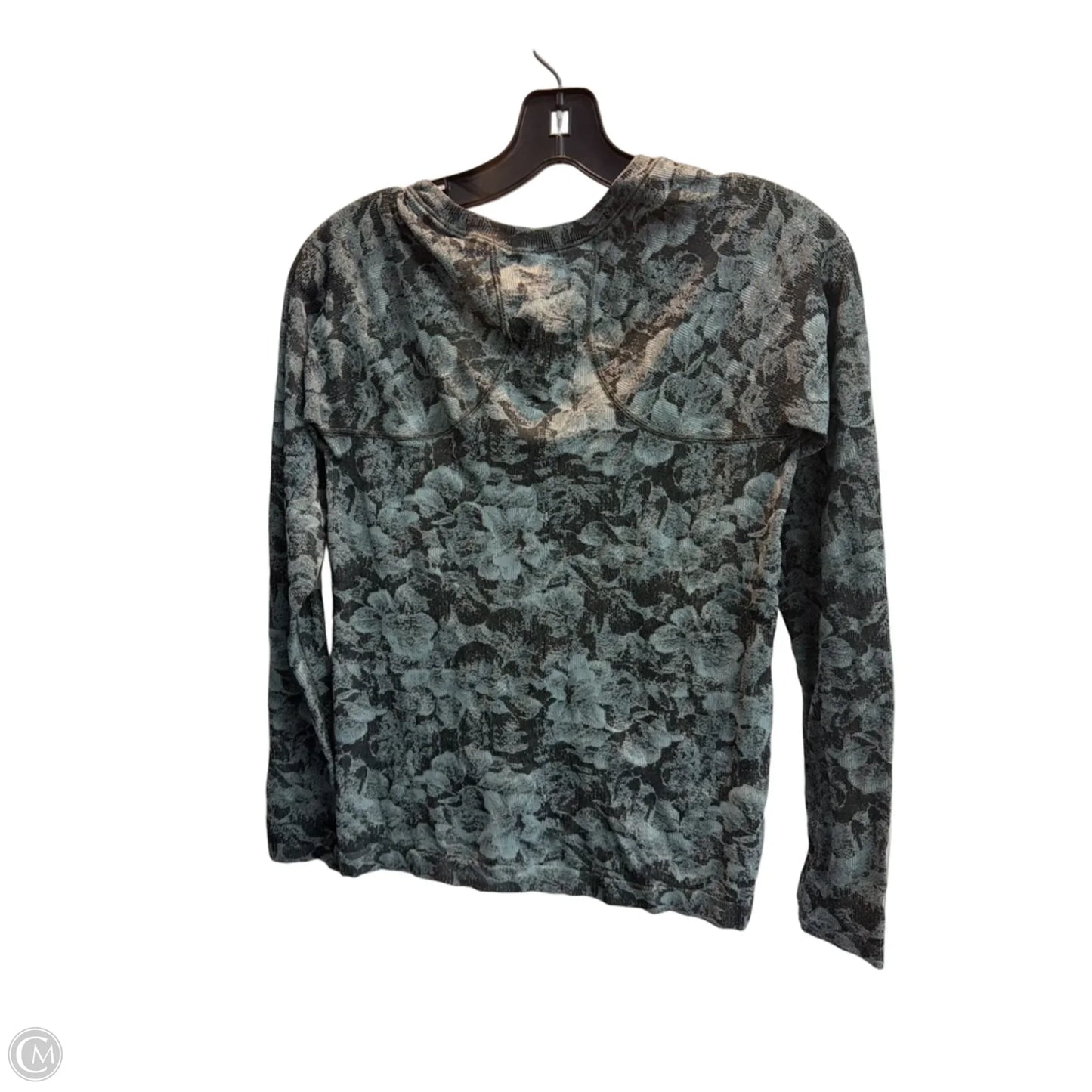 Athletic Top Long Sleeve Crewneck By Lululemon In Green, Size: S