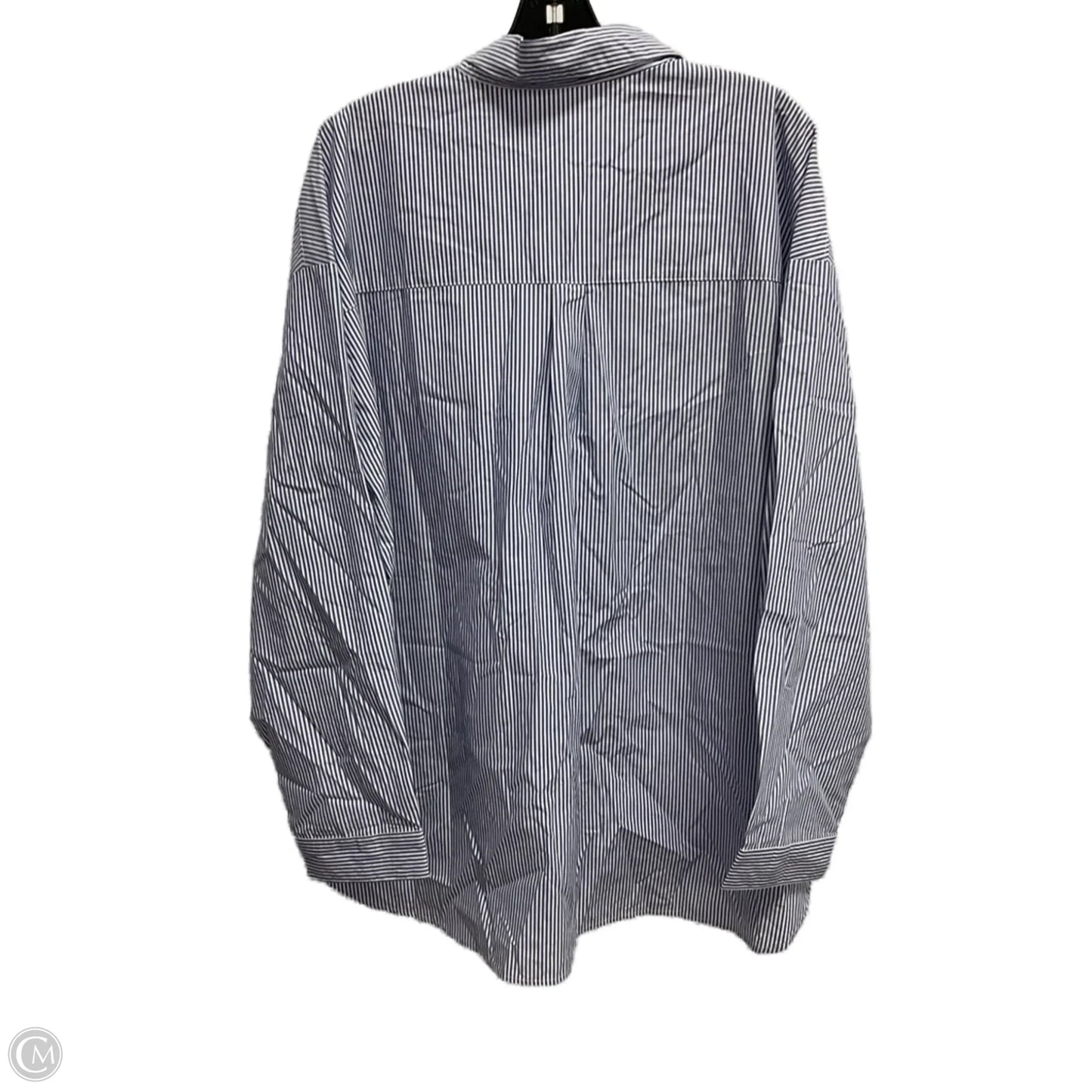 Top Long Sleeve By 89th And Madison In Striped Pattern, Size: Xl