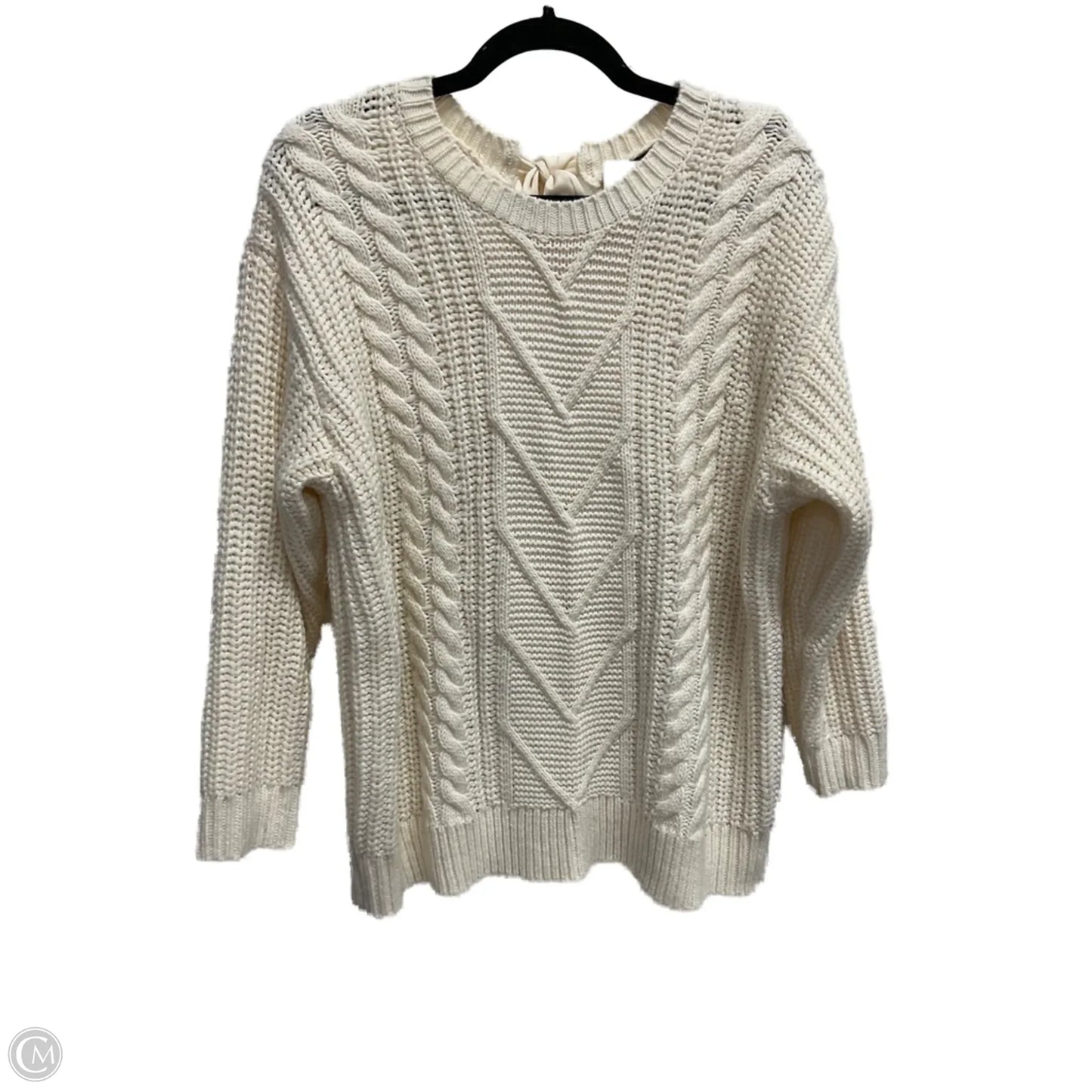 Sweater By Torrid In Cream, Size: L