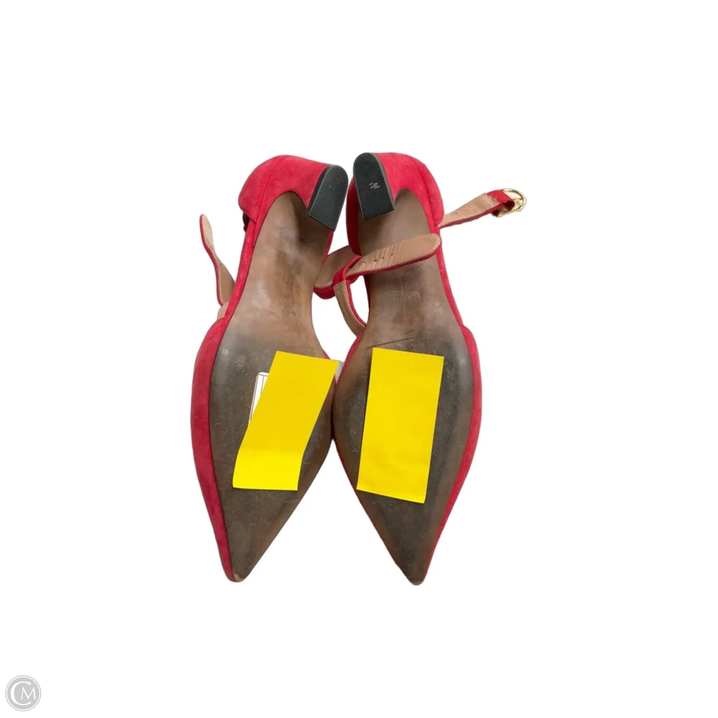 Shoes Heels Kitten By Linea Paolo In Red, Size: 7