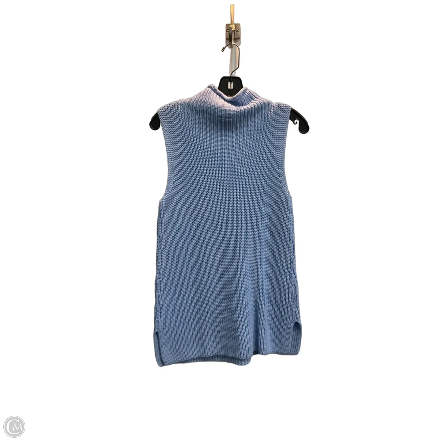 Tunic Sleeveless By Ann Taylor In Blue, Size: S