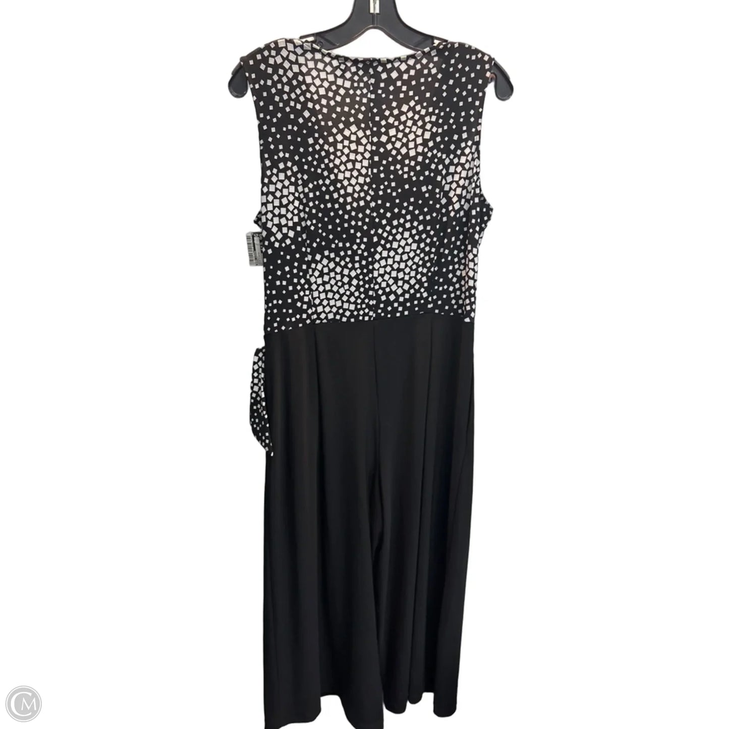 Jumpsuit By Nina Leonard In Black & White, Size: M
