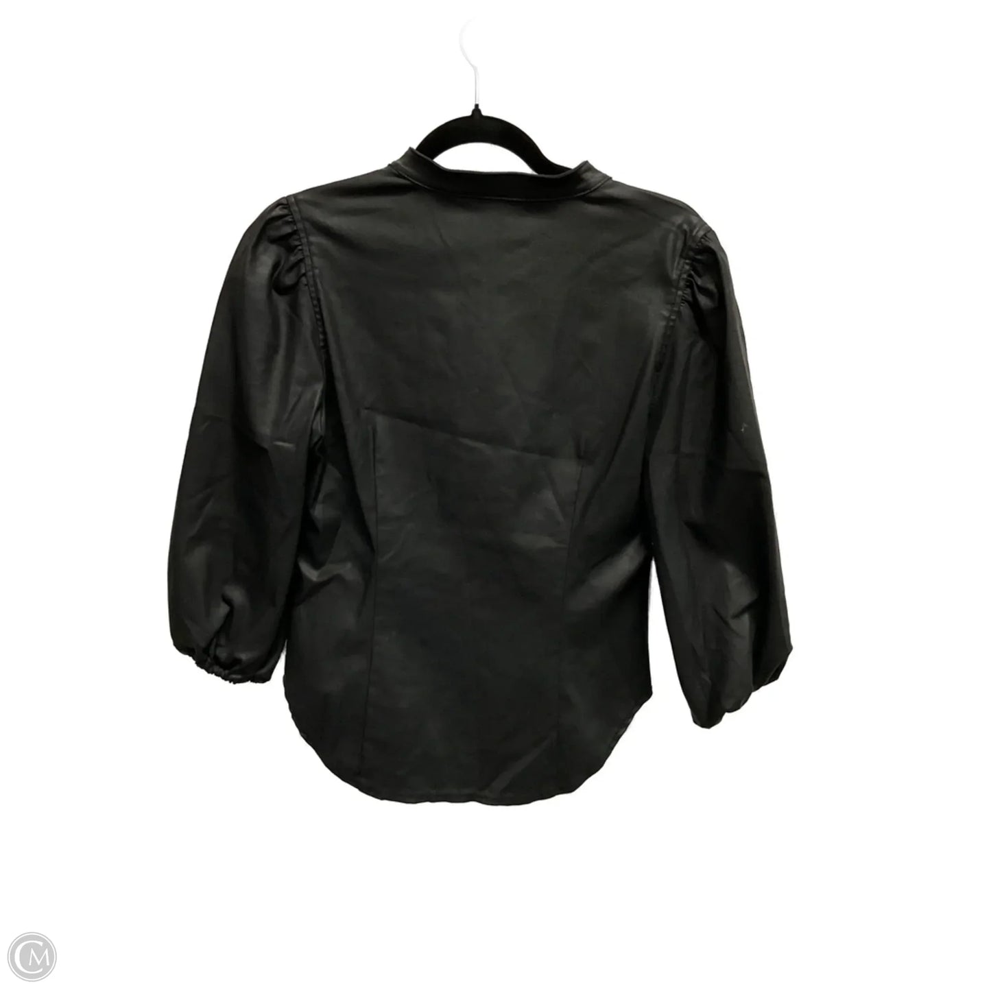 Top Long Sleeve By White House Black Market In Black, Size: S